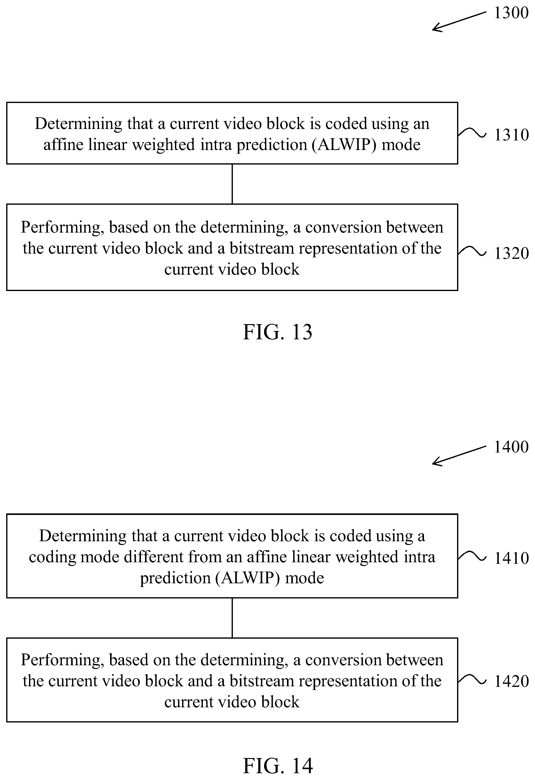 Patent US12316871 Figure 13 – Context determination for matrix-based intra prediction