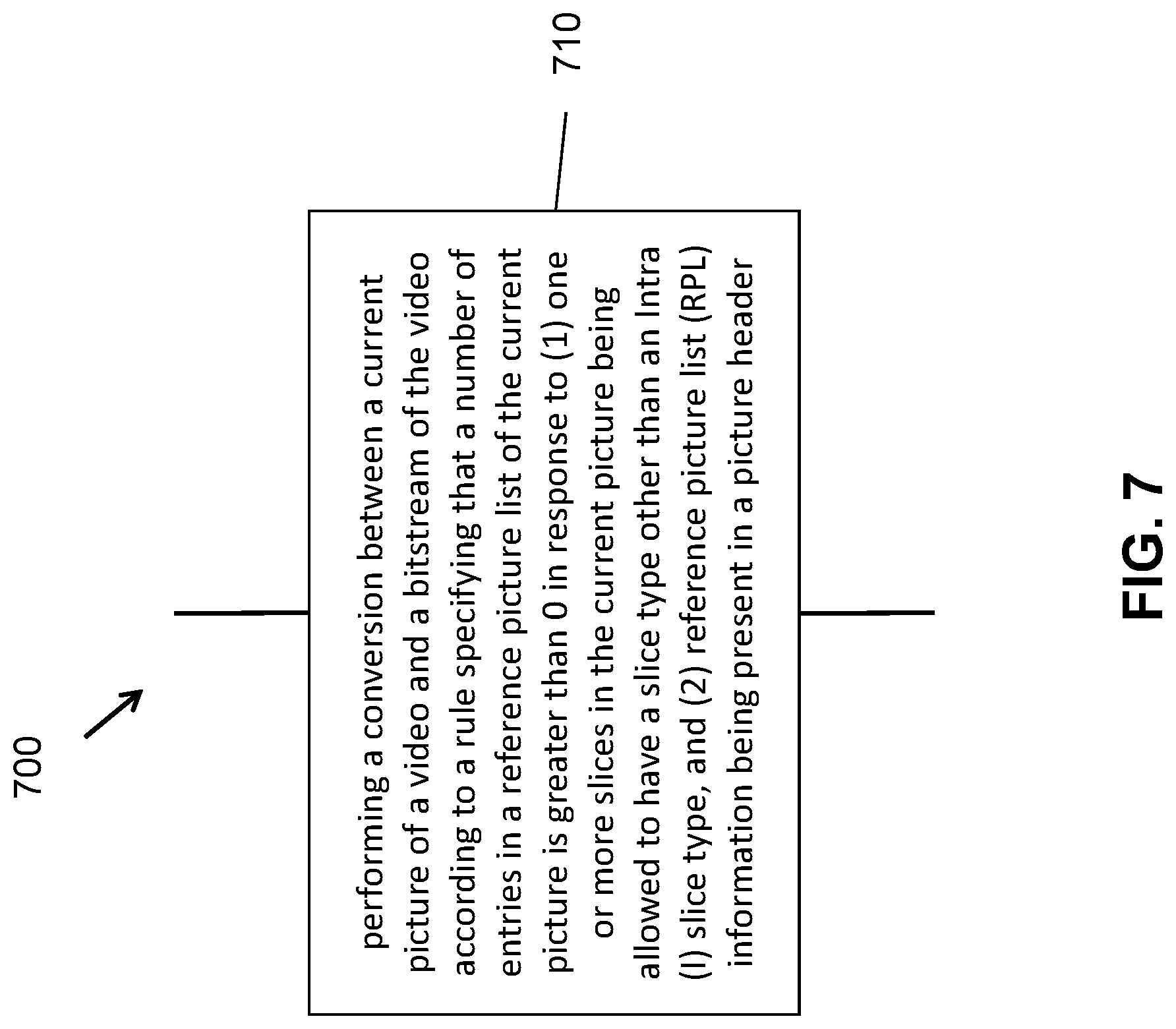 Patent US12316880 Figure 7 – Reference picture resampling