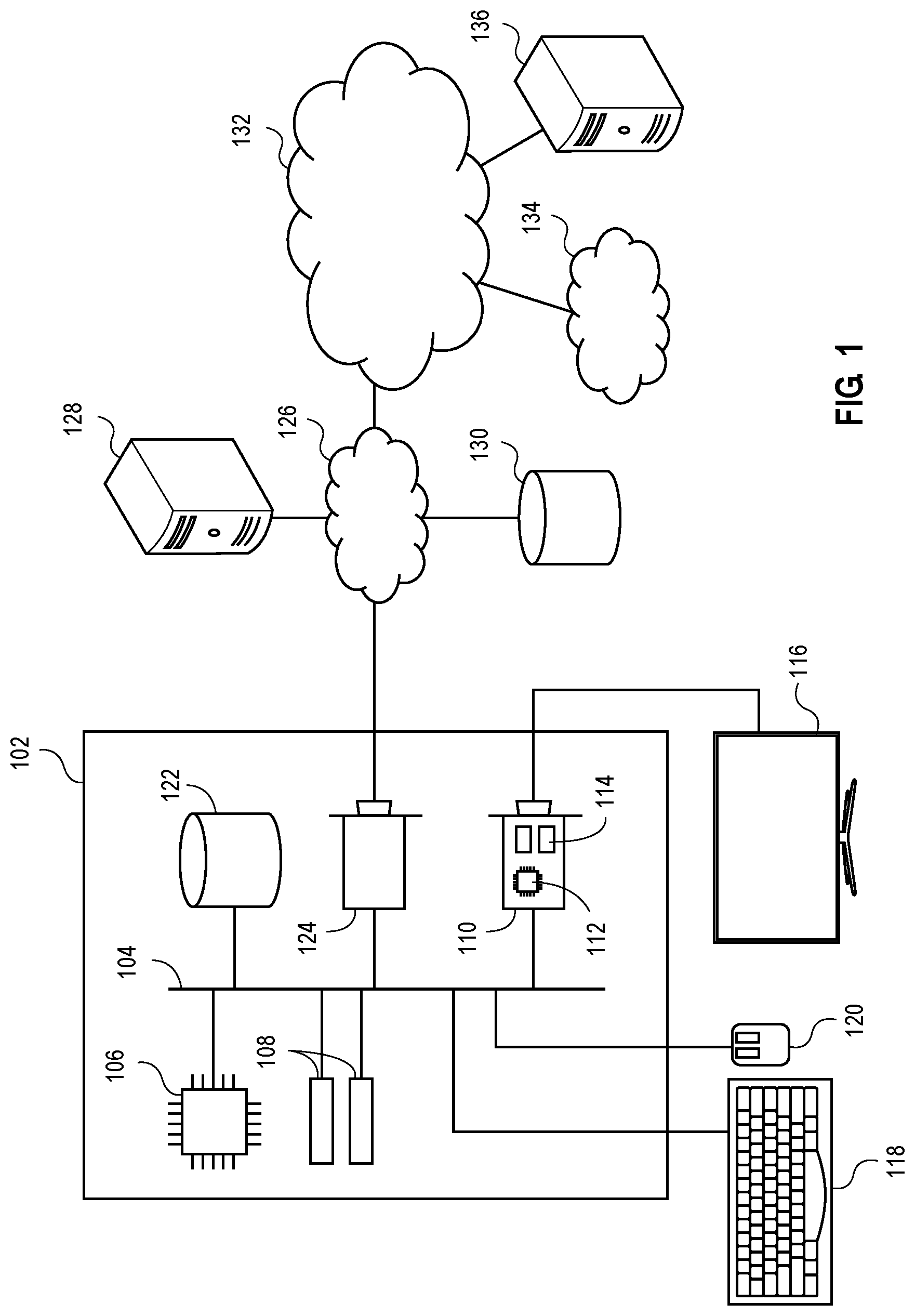 Patent US12316886 Figure 1 – Hybrid media distribution for telehealth sessions