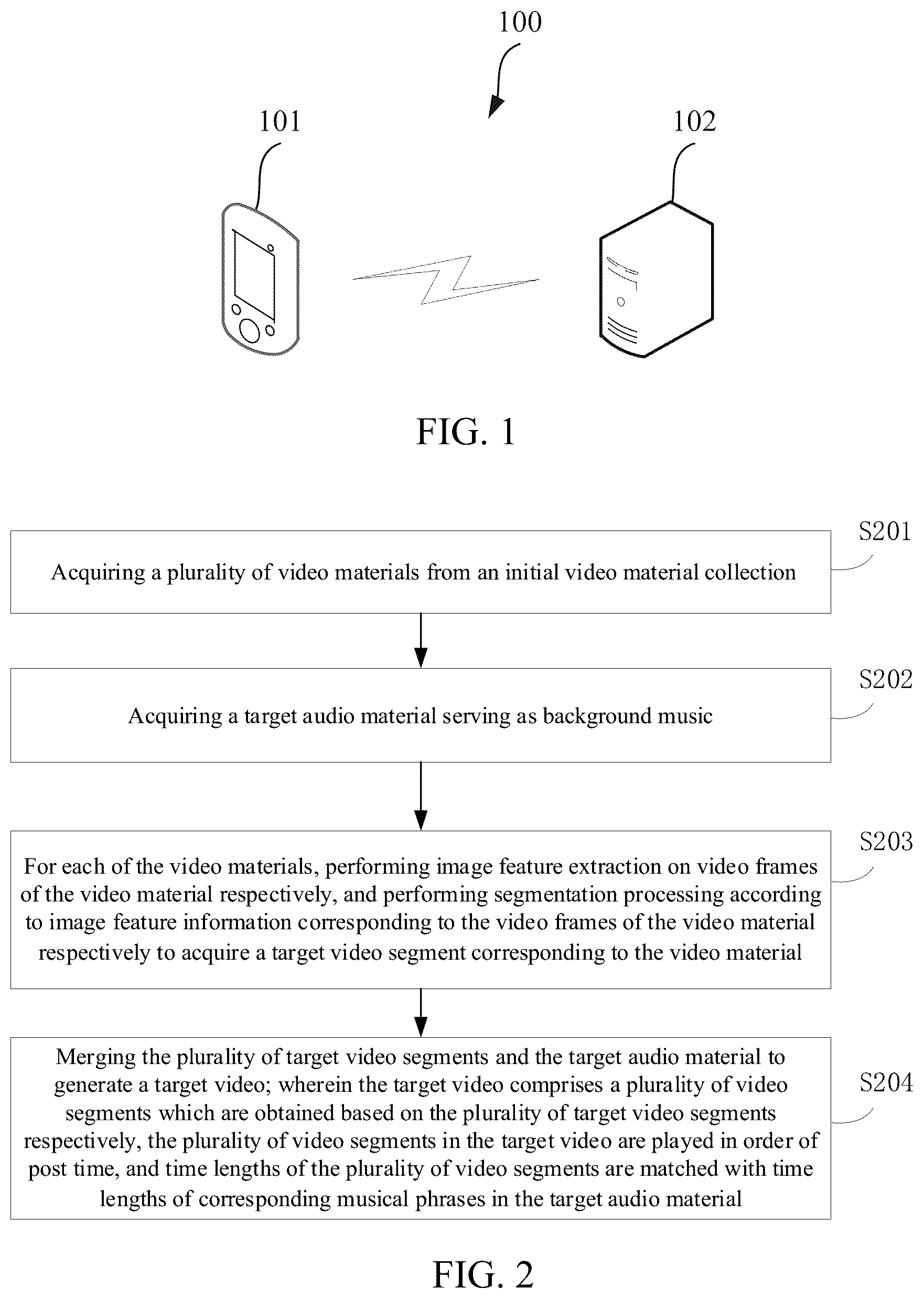 Patent US12316891 Figure 1 – Video generating method and apparatus, electronic device, and readable storage medium
