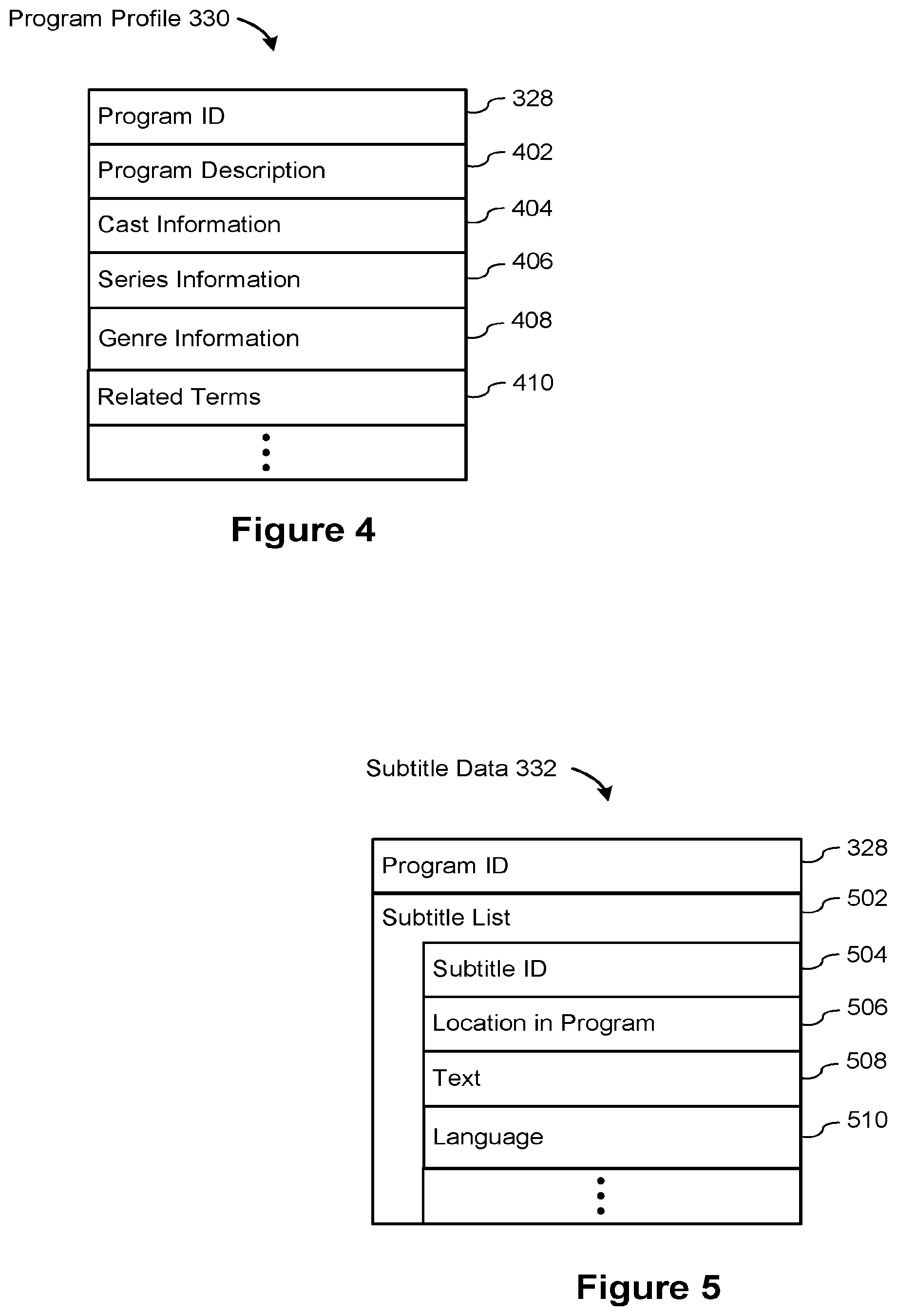 Patent US12316893 Figure 4 – Systems and methods that match search queries to television subtitles