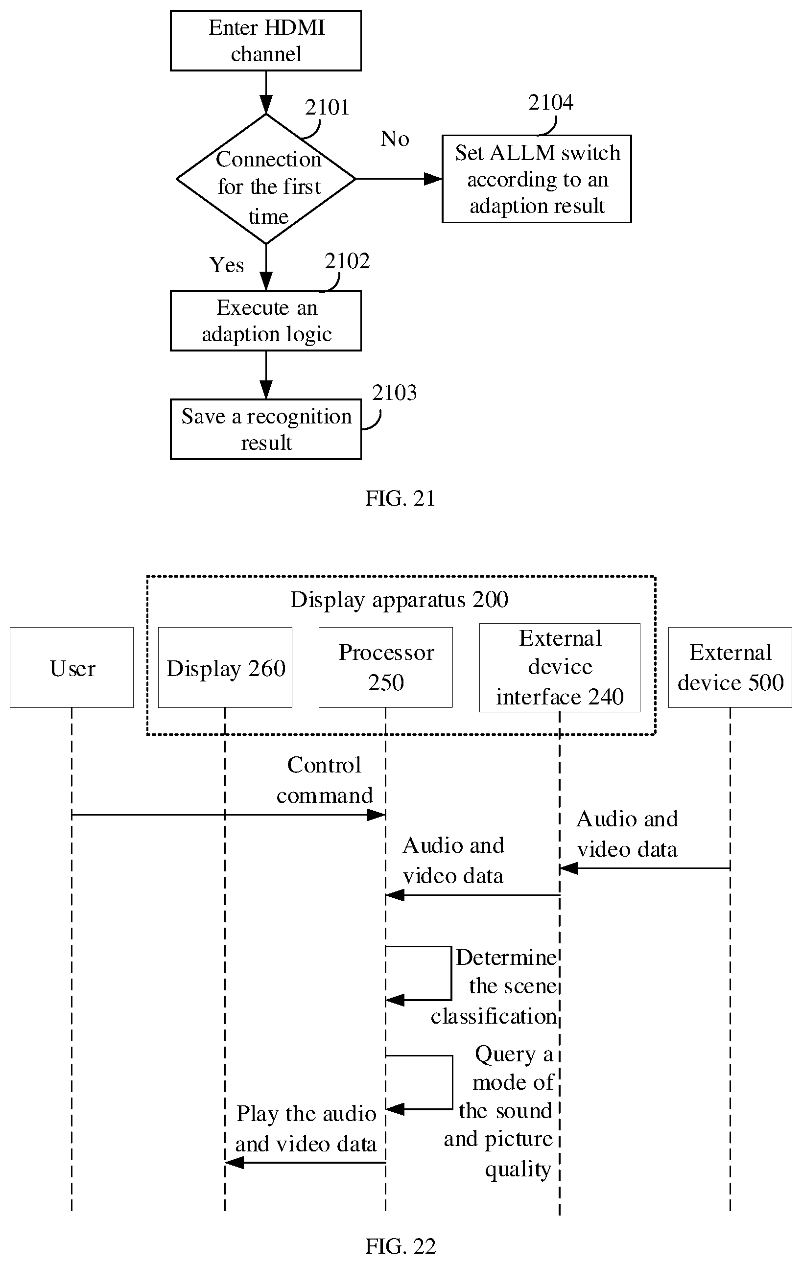 Patent US12316898 Figure 14 – Display apparatus and method for the display apparatus
