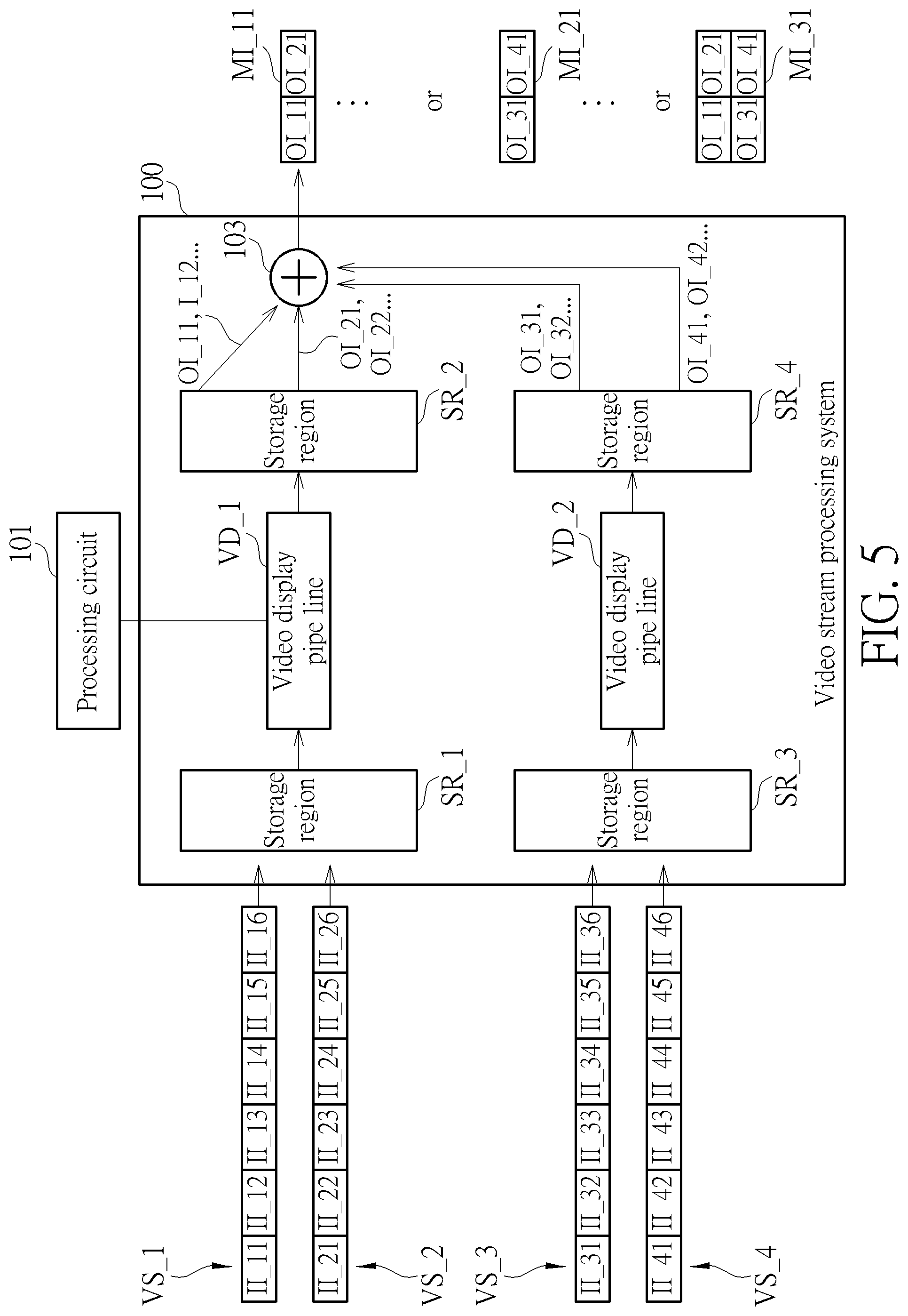 Patent US12316901 Figure 5 – Video stream processing system and video stream processing method