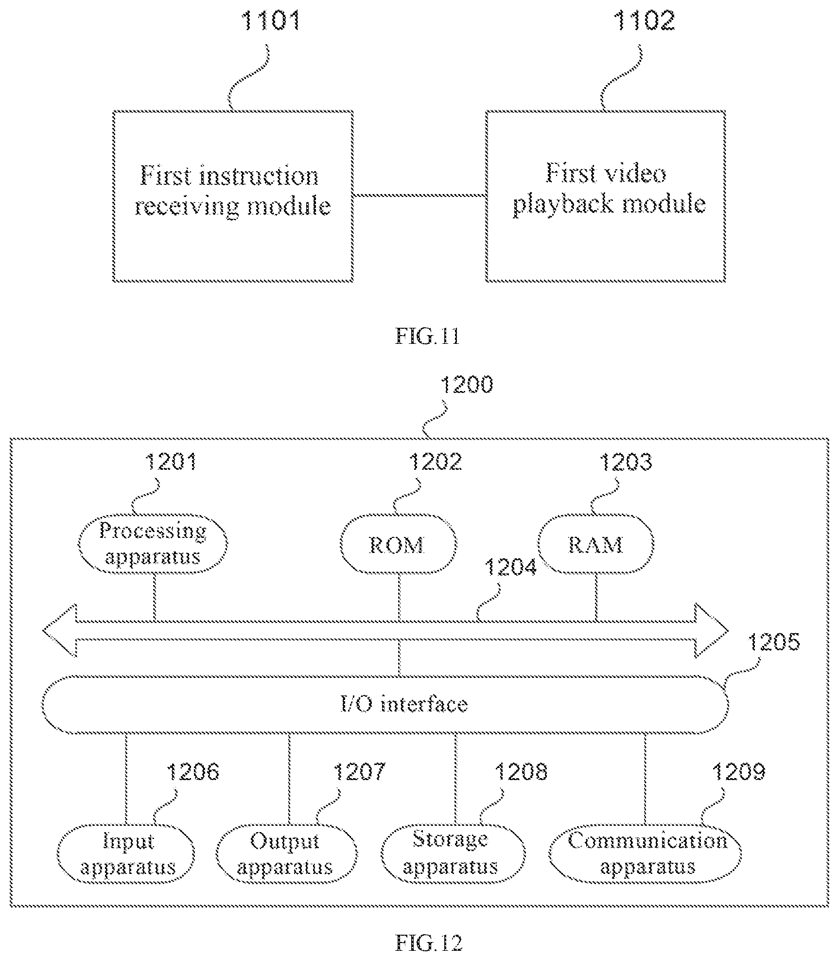 Patent US12316903 Figure 10 – Video playback control method and apparatus, electronic device and storage medium