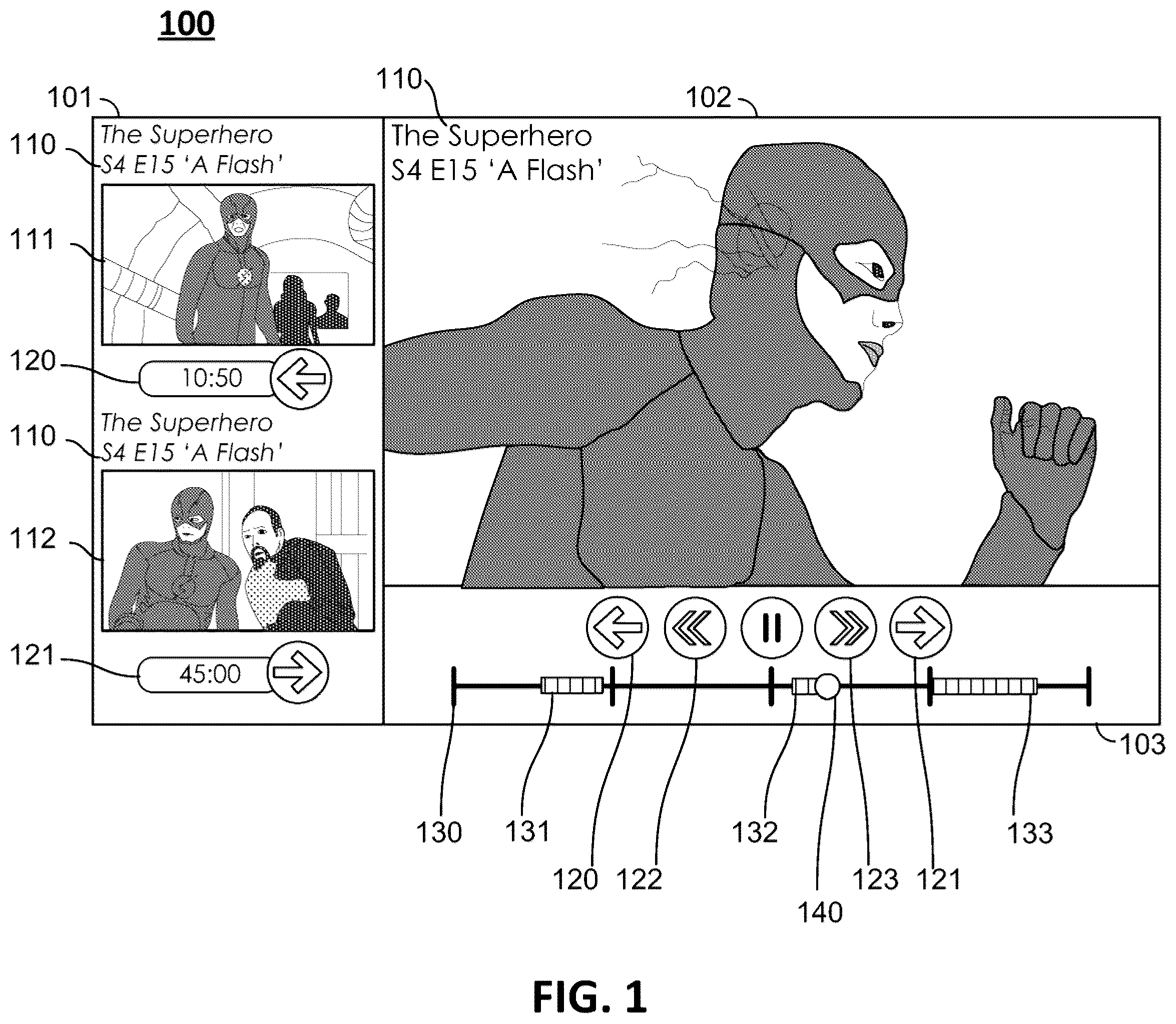 Patent US12316906 Figure 1 – Methods and systems for predictive buffering of related content segments