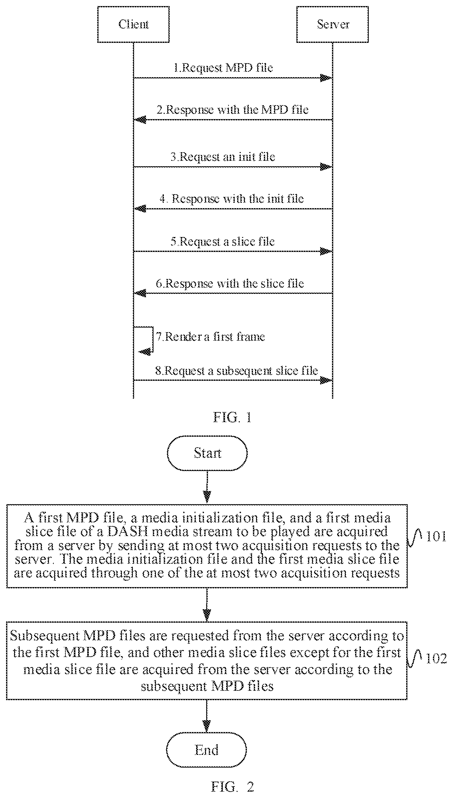 Patent US12316909 Figure 1 – Method for dash media streaming, electric device and storage medium
