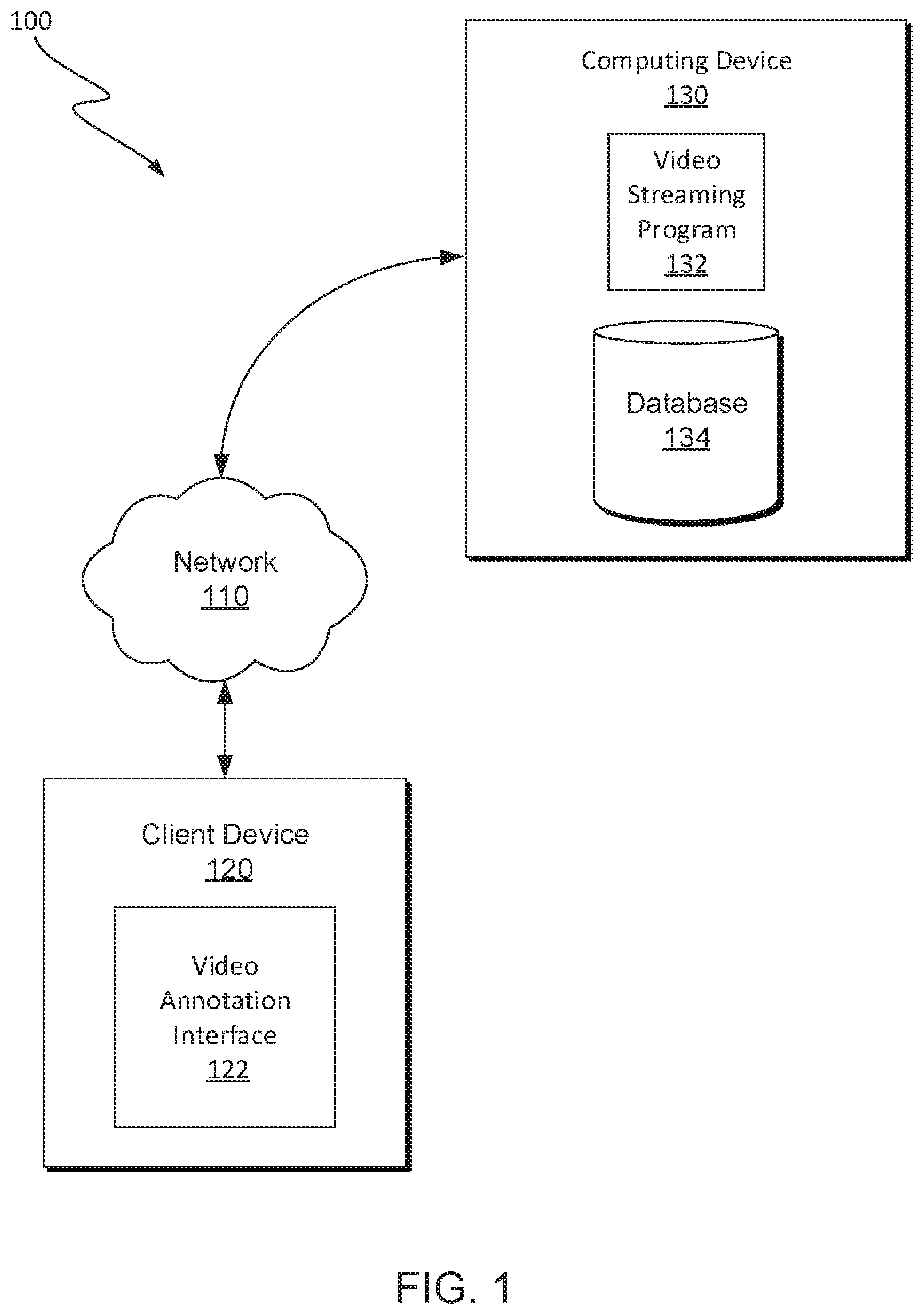 Patent US12316926 Figure 1 – Video annotation based on social media trends