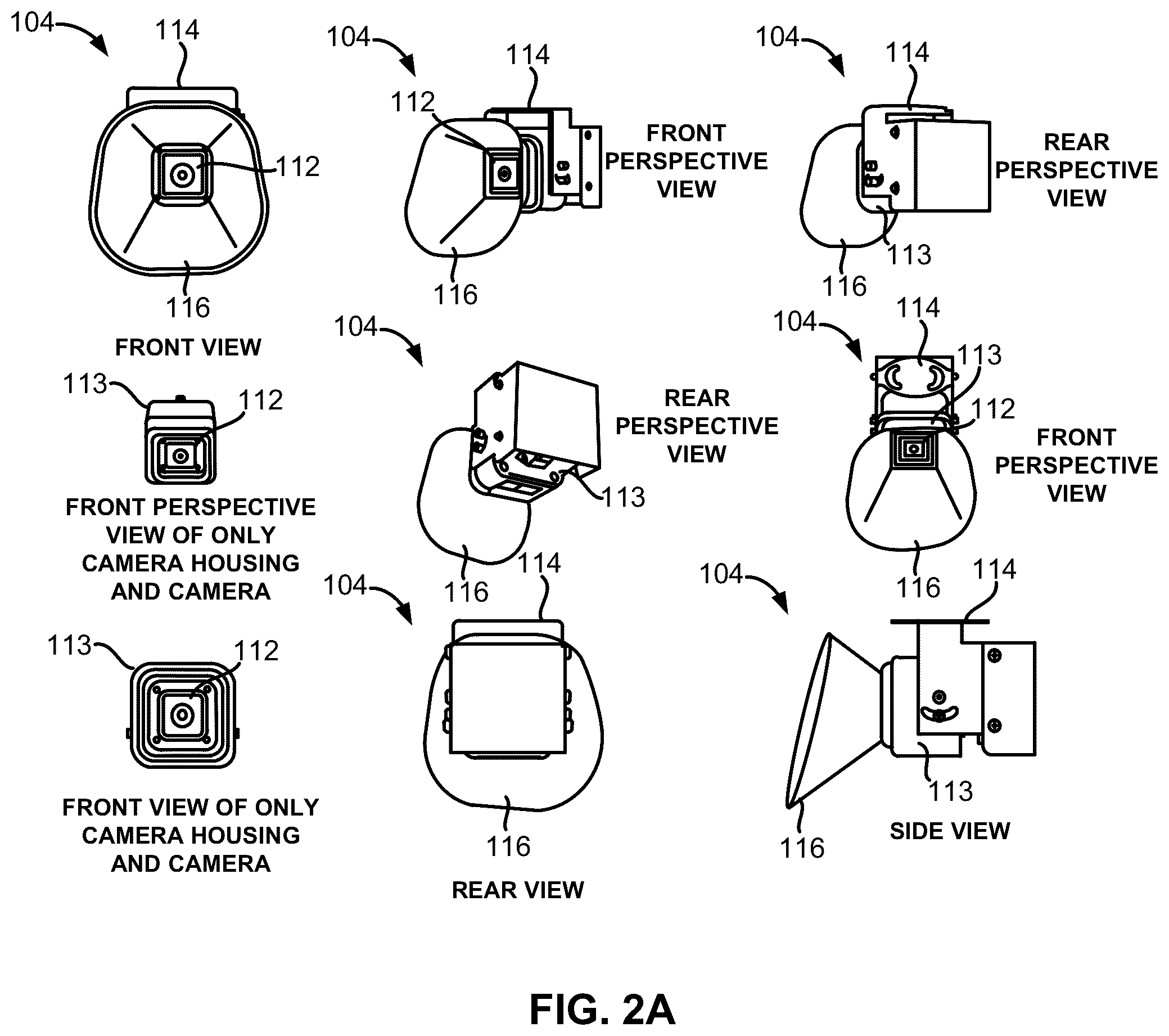 Patent US12316927 Figure 4 – Behind the windshield camera-based perception system for autonomous traffic violation detection