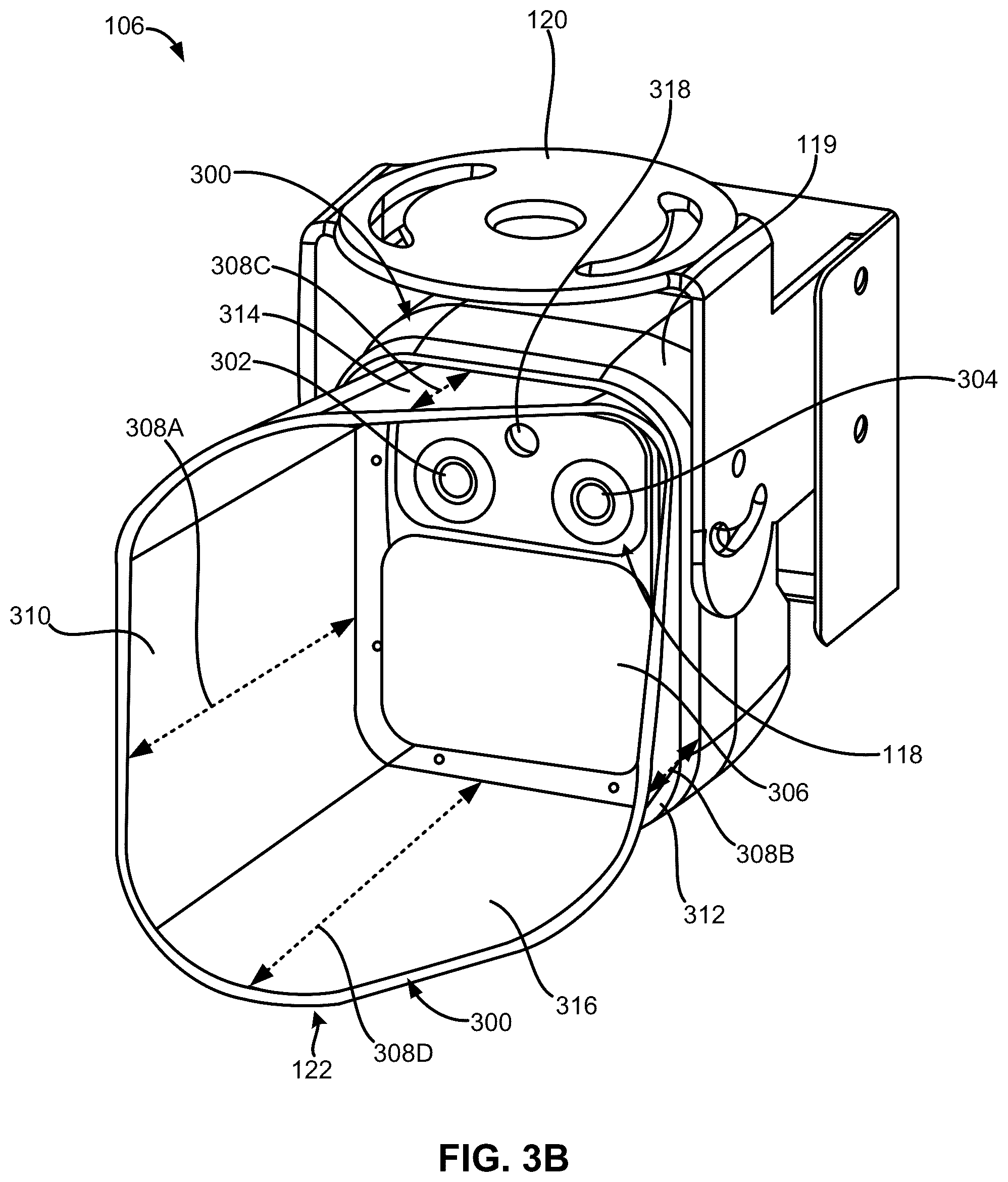 Patent US12316927 Figure 7 – Behind the windshield camera-based perception system for autonomous traffic violation detection