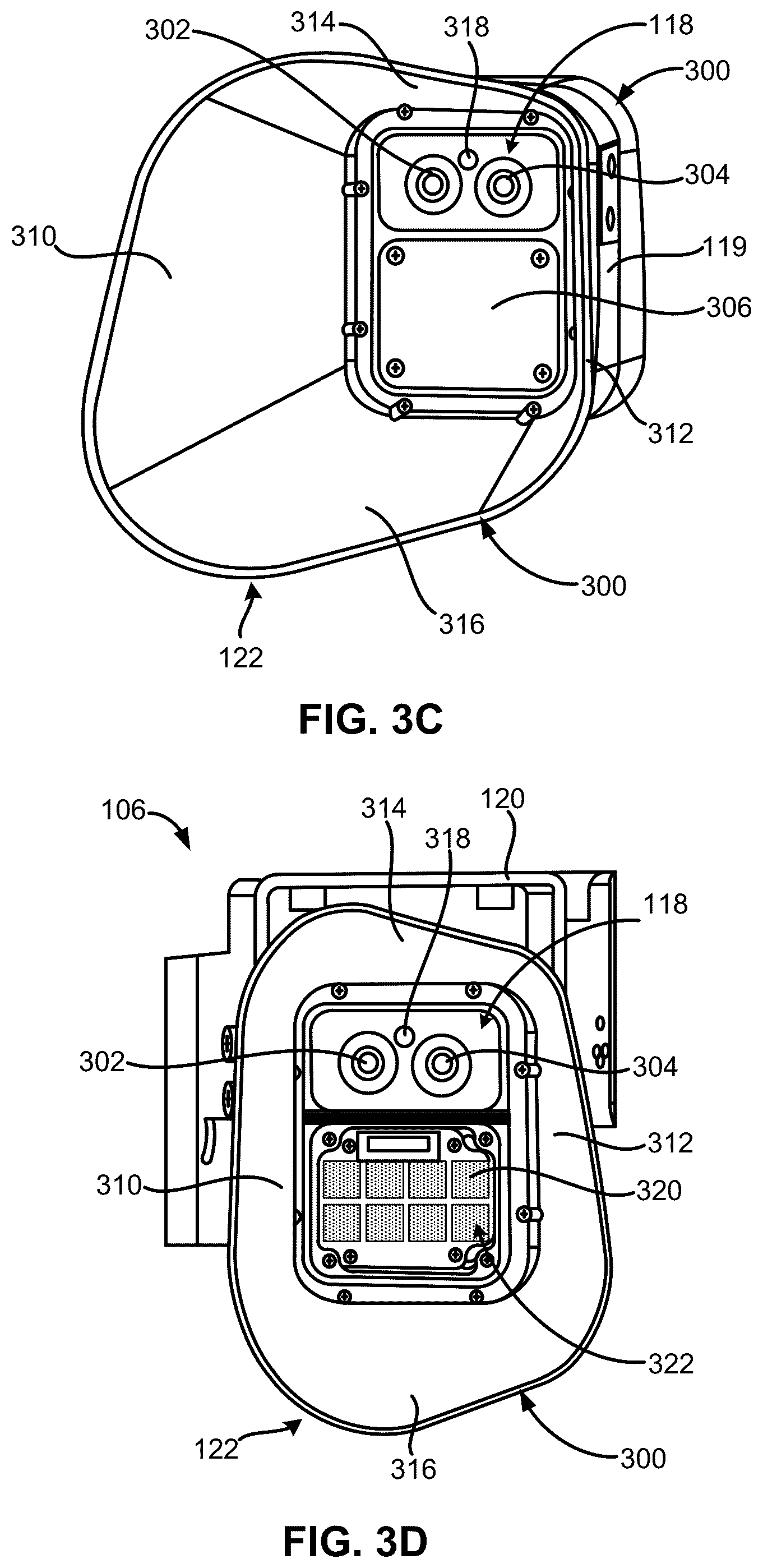 Patent US12316927 Figure 8 – Behind the windshield camera-based perception system for autonomous traffic violation detection
