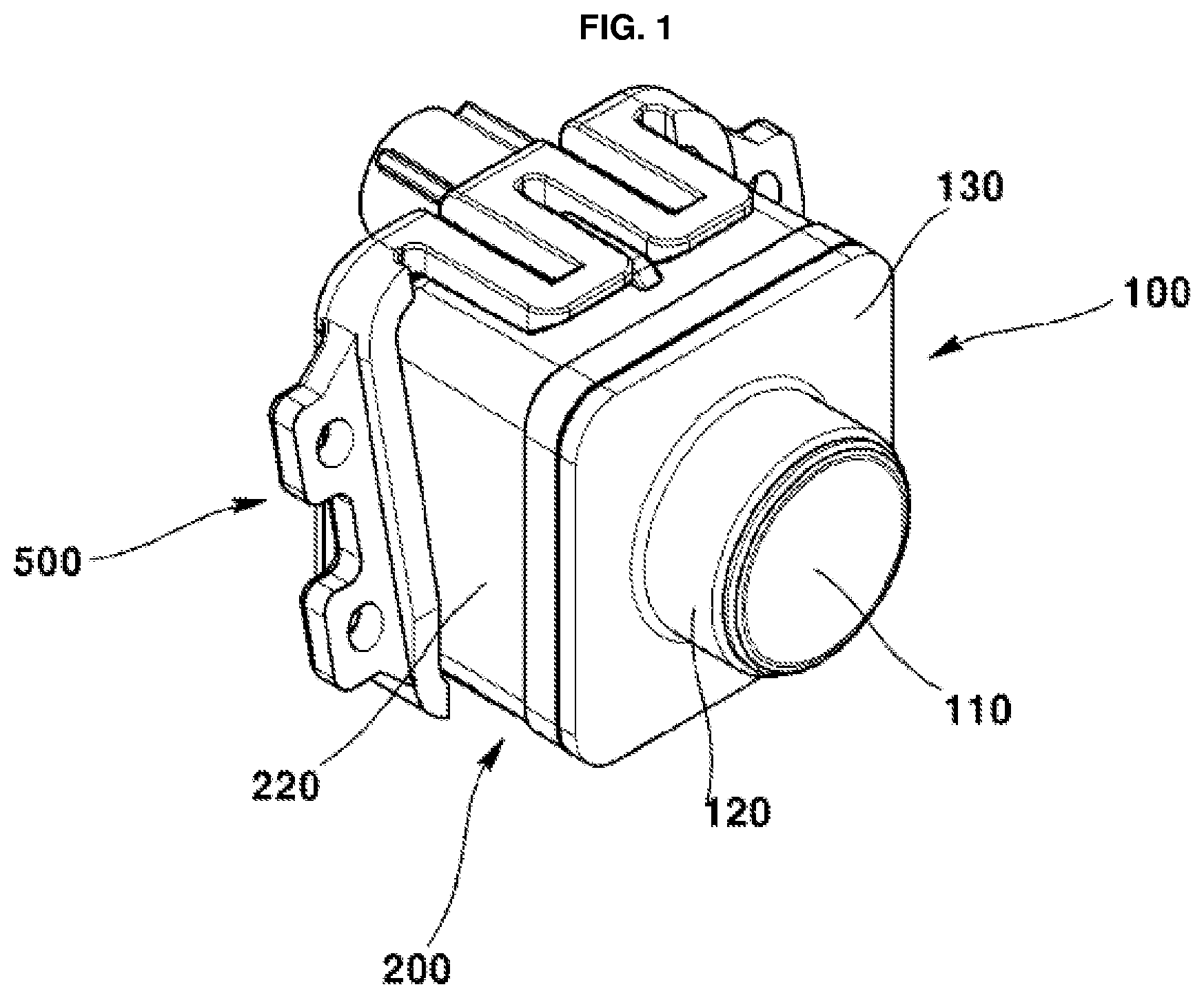 Patent US12316930 Figure 1 – Camera module