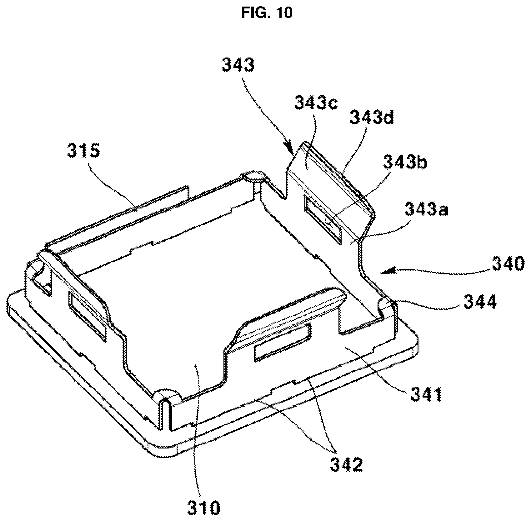 Patent US12316930 Figure 10 – Camera module