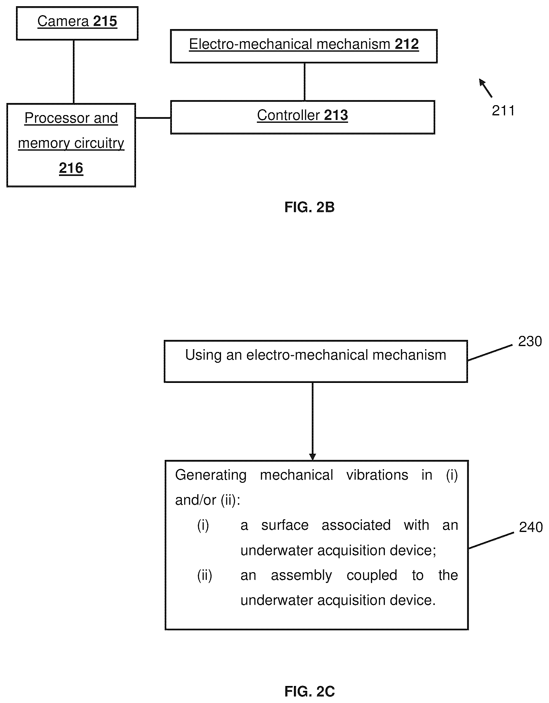 Patent US12316931 Figure 3 – Method of removing underwater bubbles and a device therefor