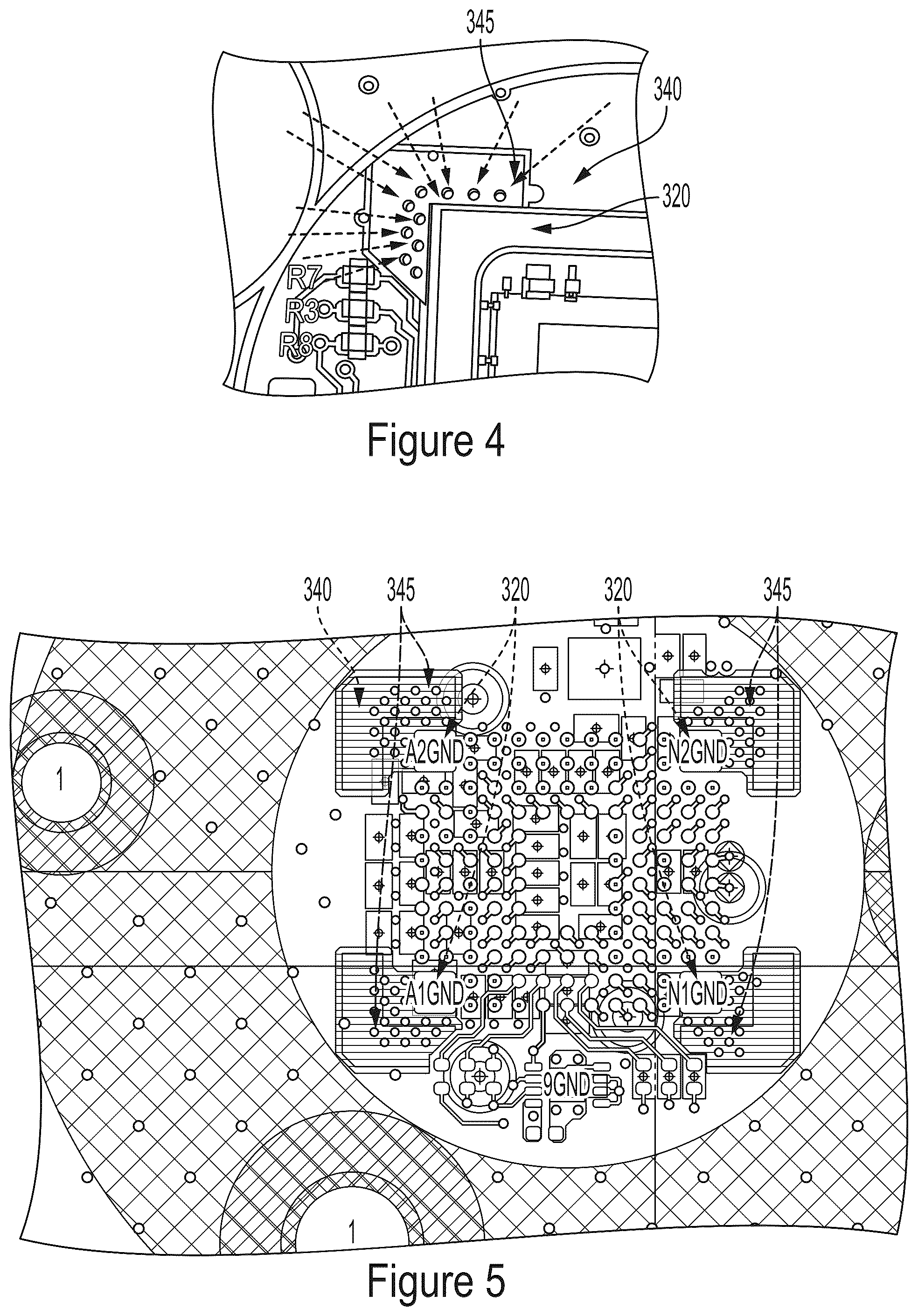 Patent US12316935 Figure 7 – Electronic component assembly with thermally conductive structures for image sensors