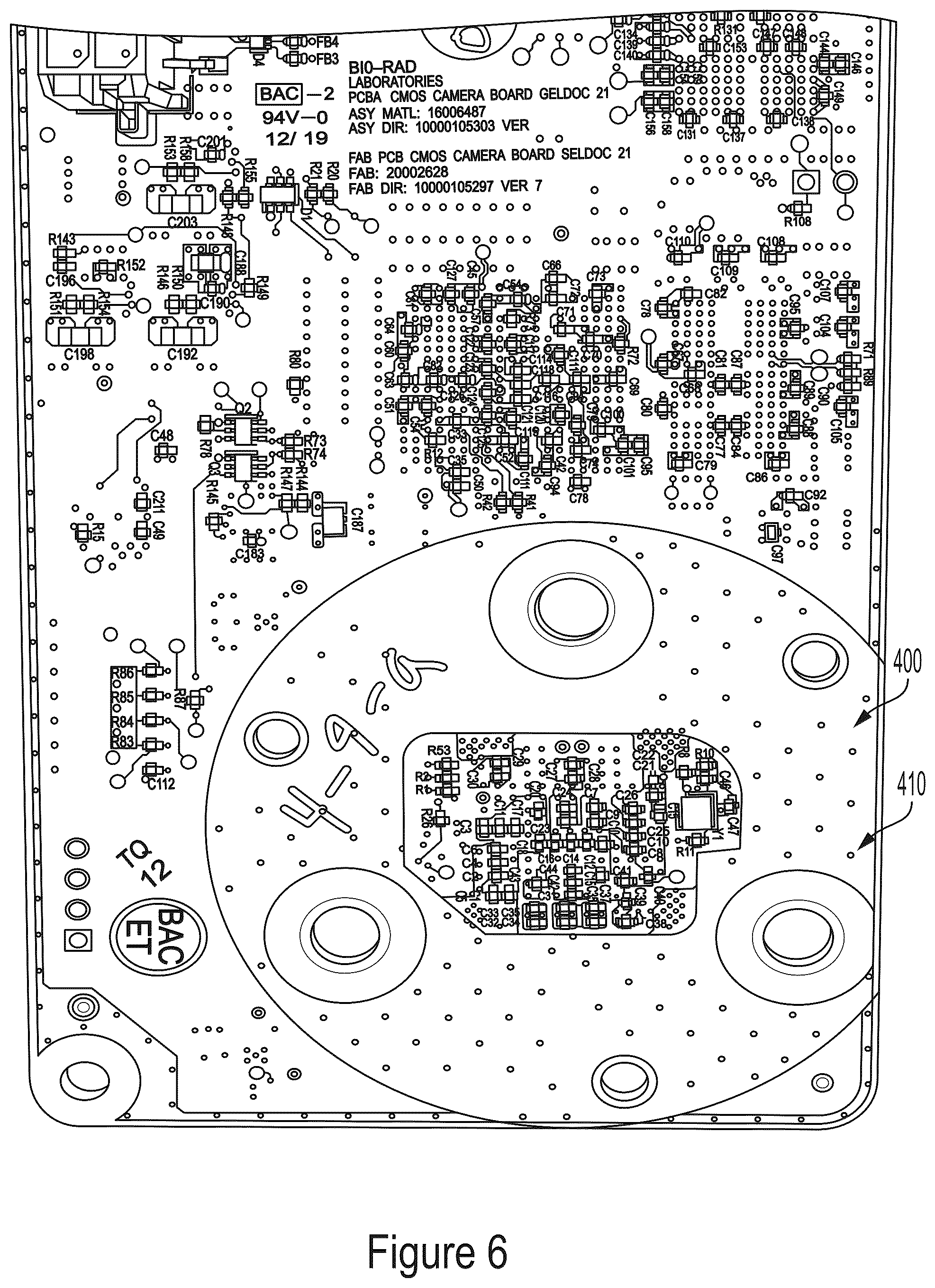 Patent US12316935 Figure 8 – Electronic component assembly with thermally conductive structures for image sensors