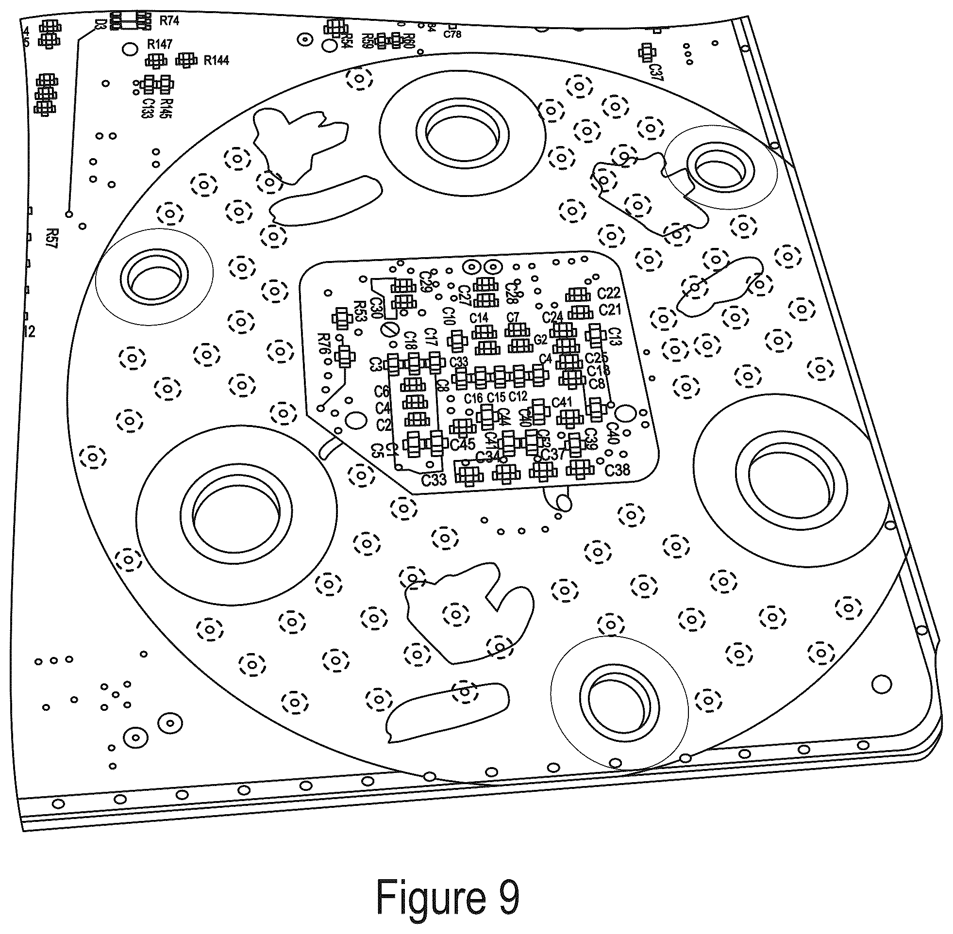 Patent US12316935 Figure 11 – Electronic component assembly with thermally conductive structures for image sensors
