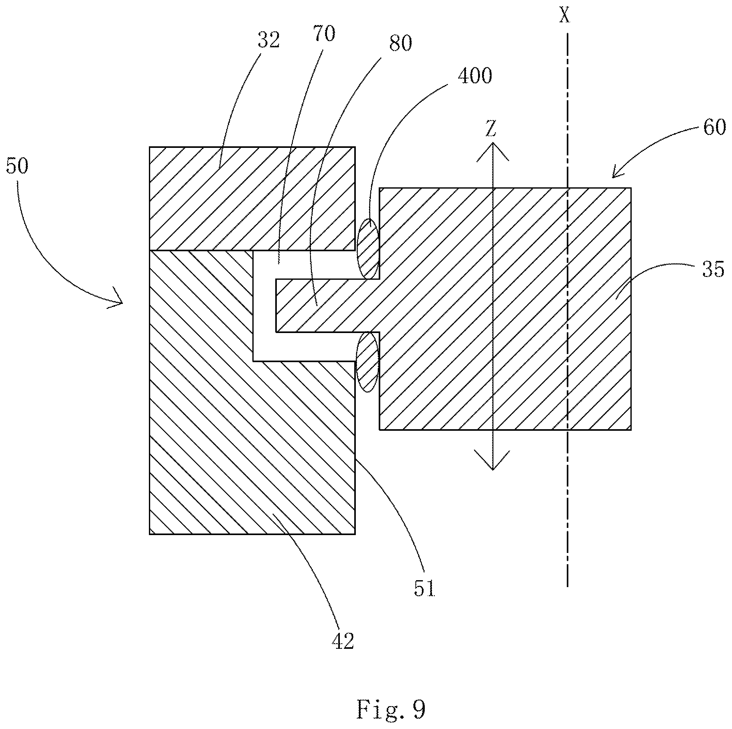 Patent US12316942 Figure 9 – Lens module, camera and portable electronic device
