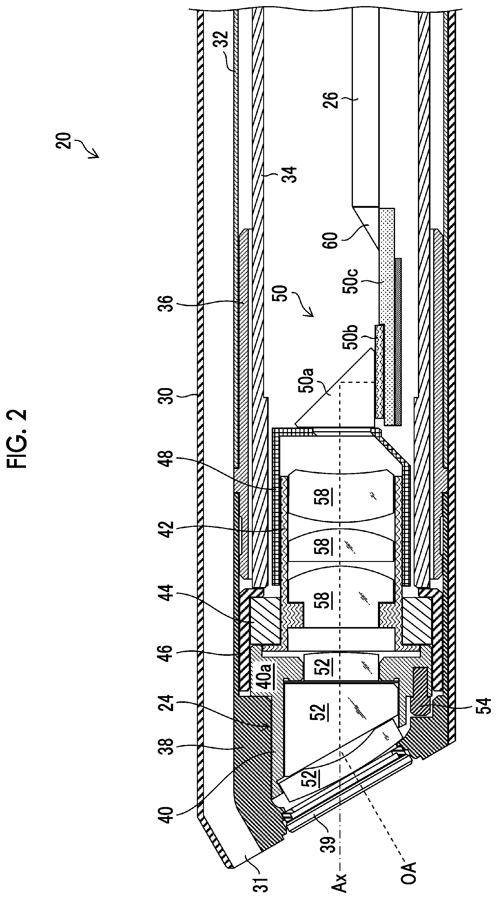 Patent US12316944 Figure 2 – Image pickup device and endoscope
