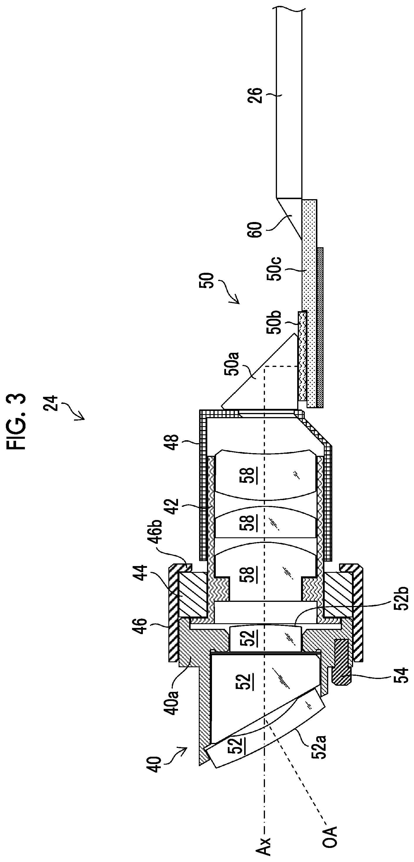Patent US12316944 Figure 3 – Image pickup device and endoscope