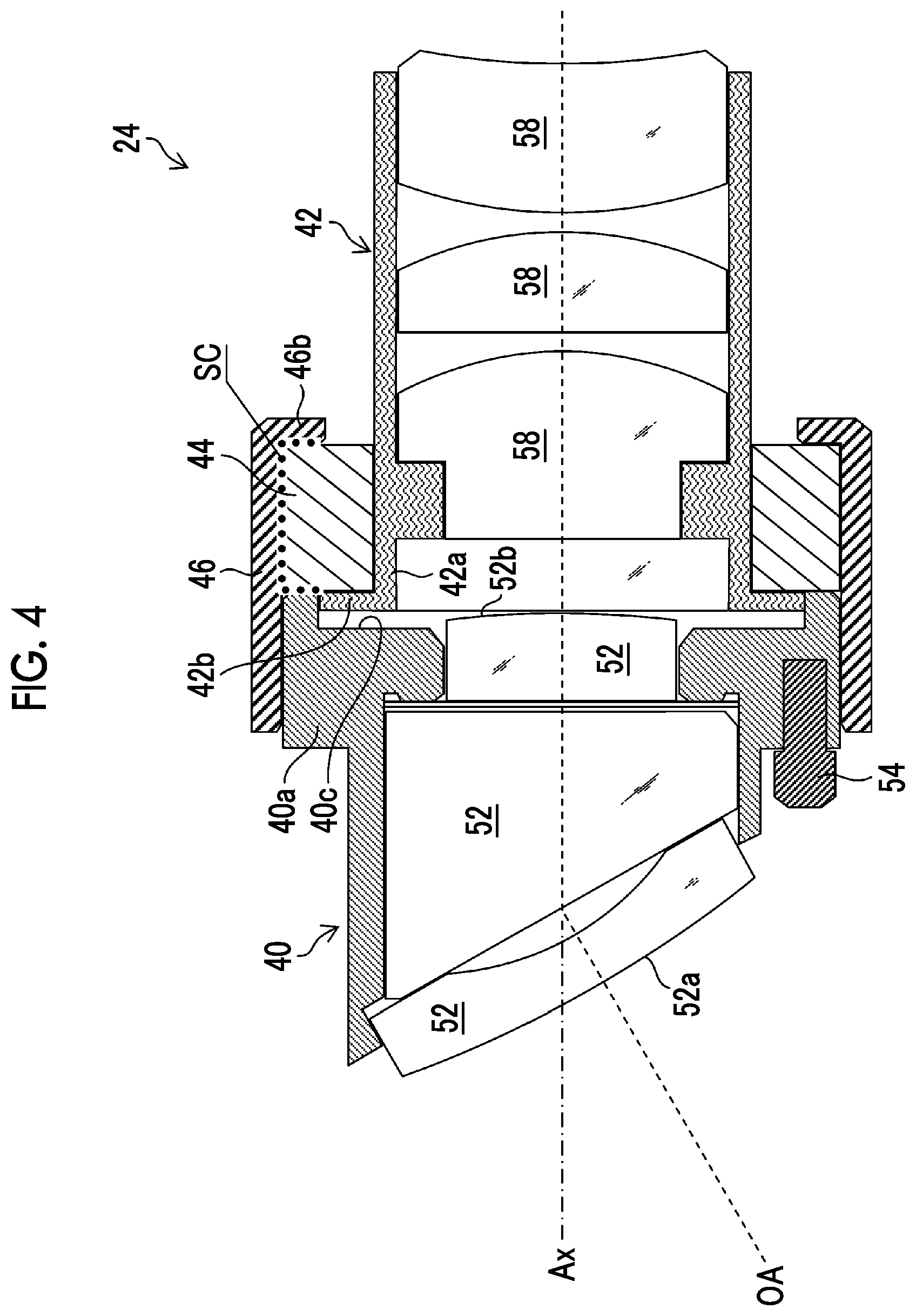 Patent US12316944 Figure 4 – Image pickup device and endoscope