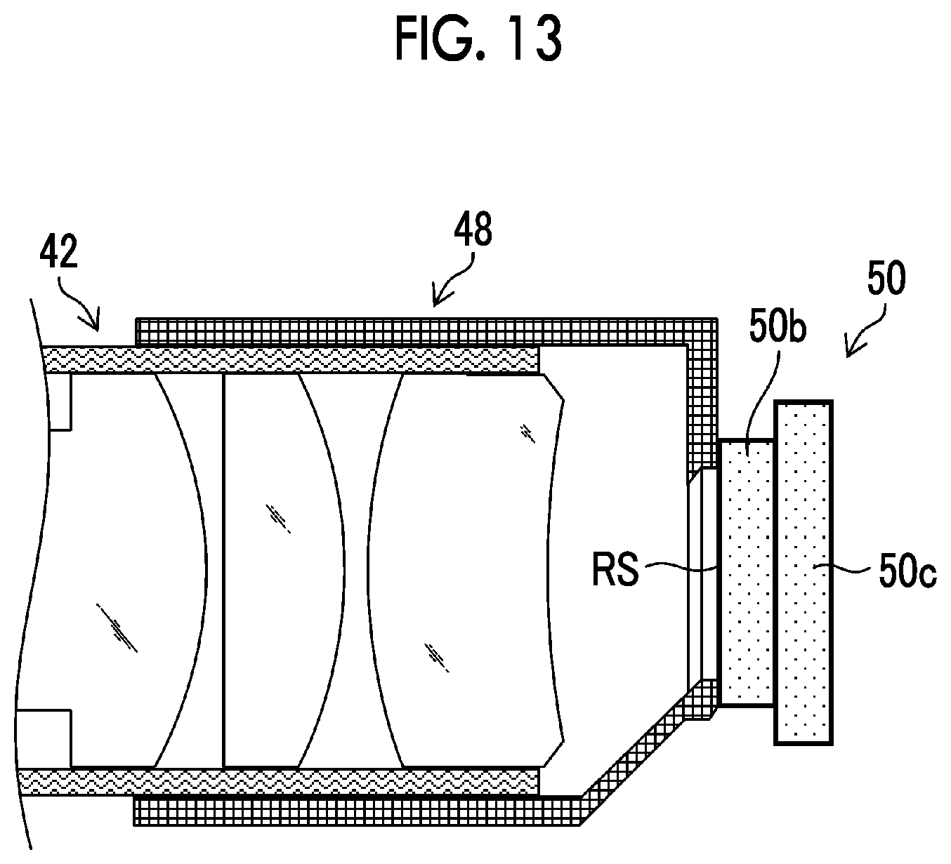 Patent US12316944 Figure 13 – Image pickup device and endoscope