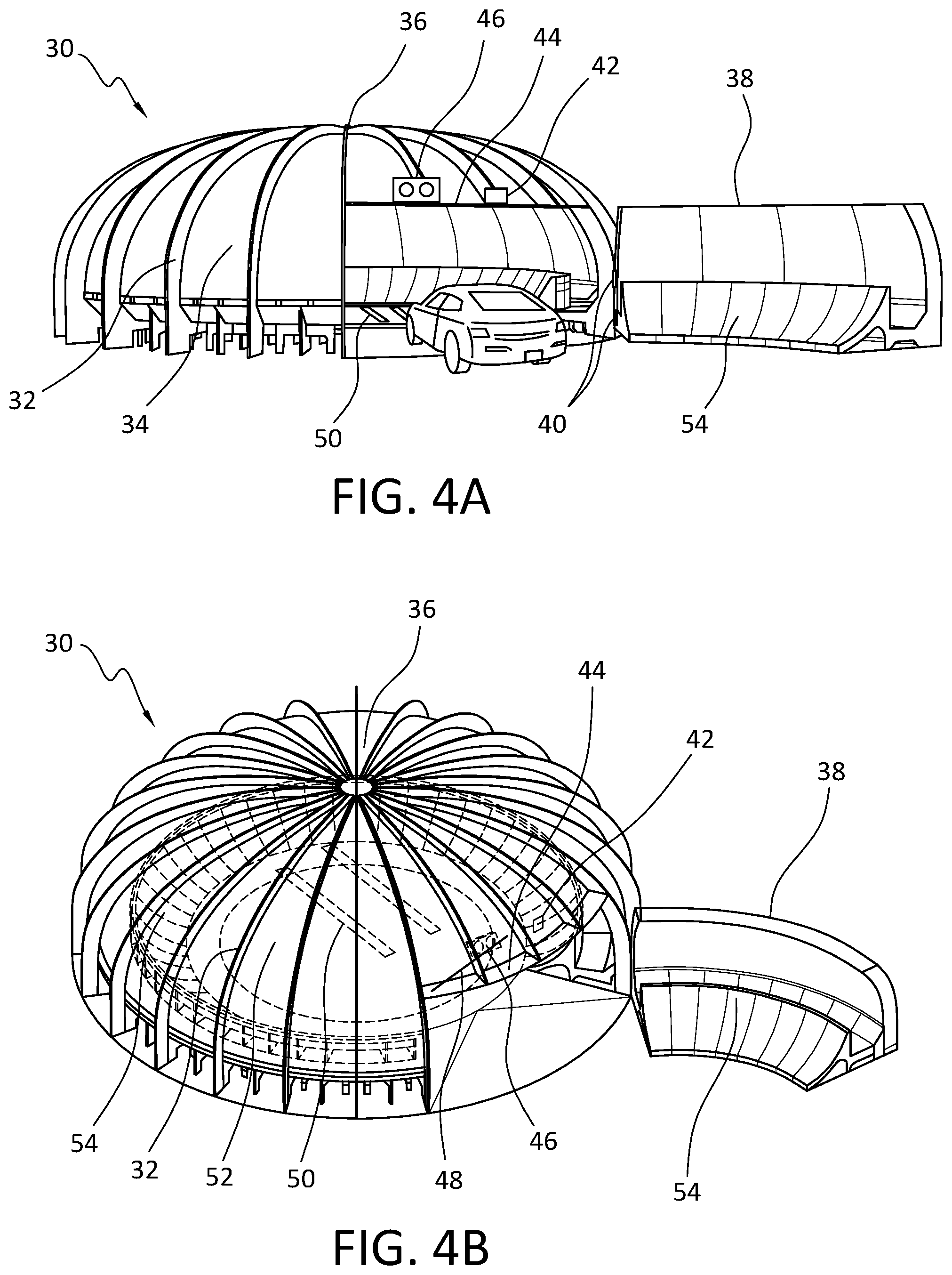 Patent US12316945 Figure 4 – Vehicle photographic chamber