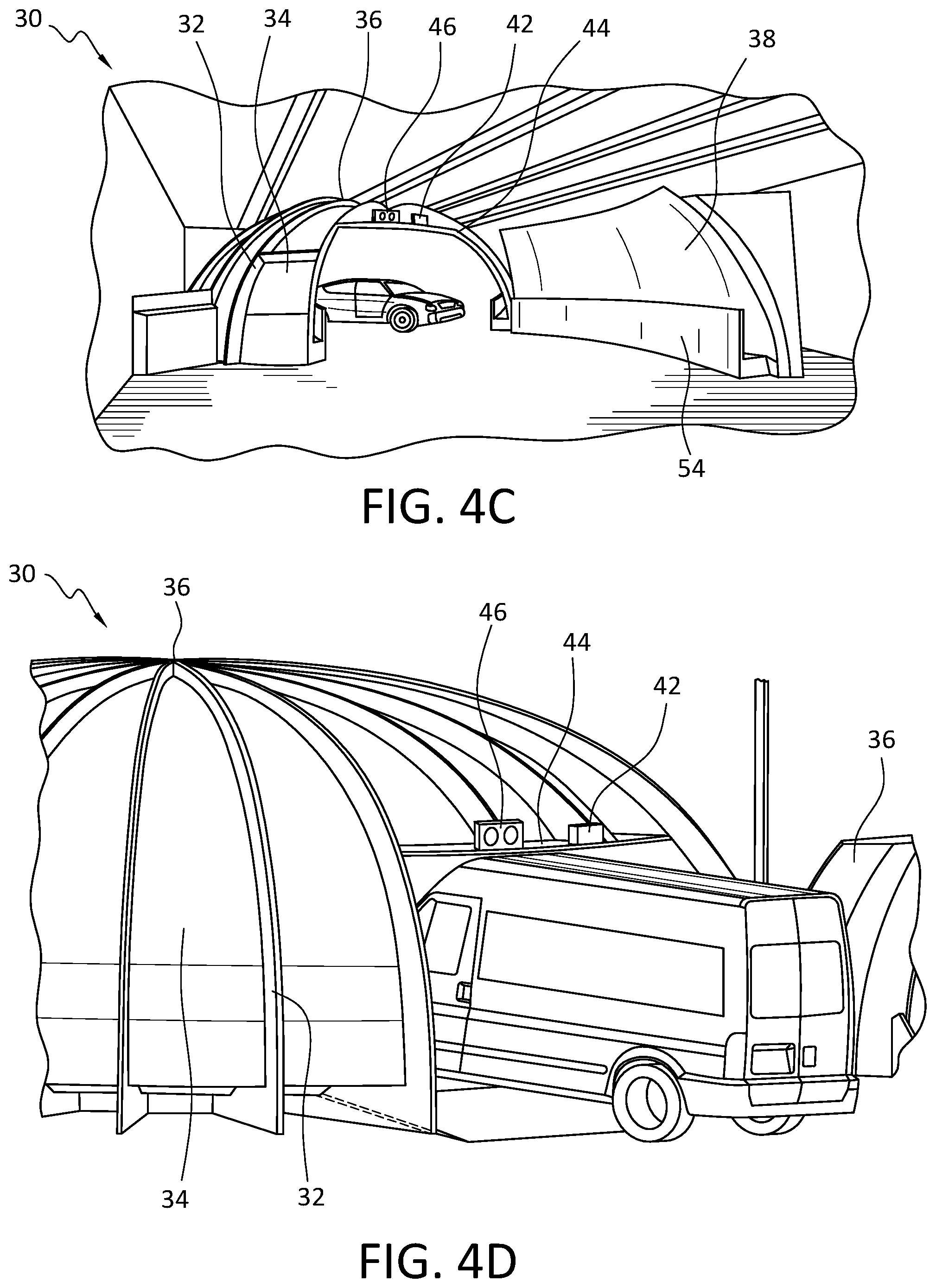 Patent US12316945 Figure 5 – Vehicle photographic chamber