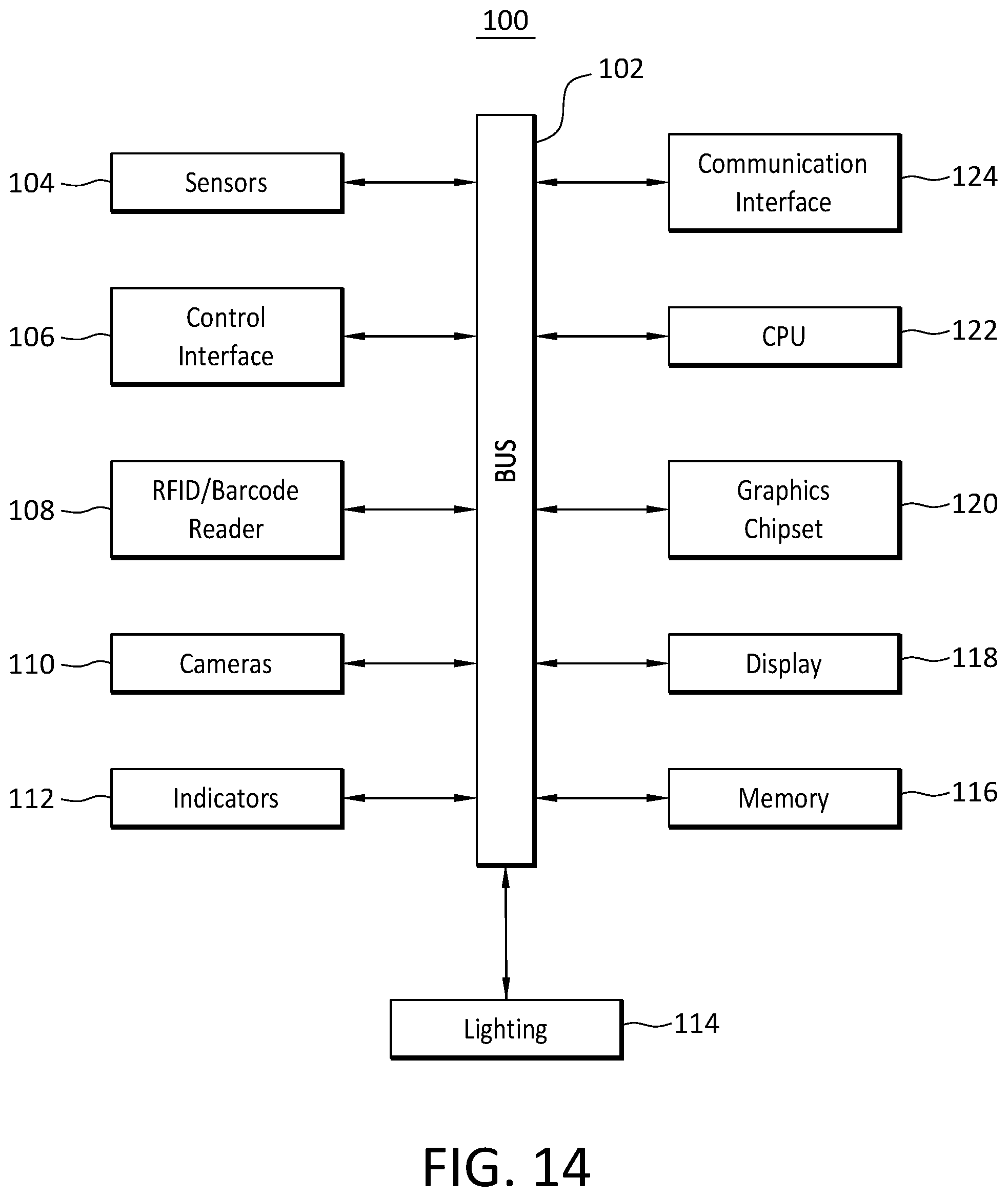 Patent US12316945 Figure 14 – Vehicle photographic chamber