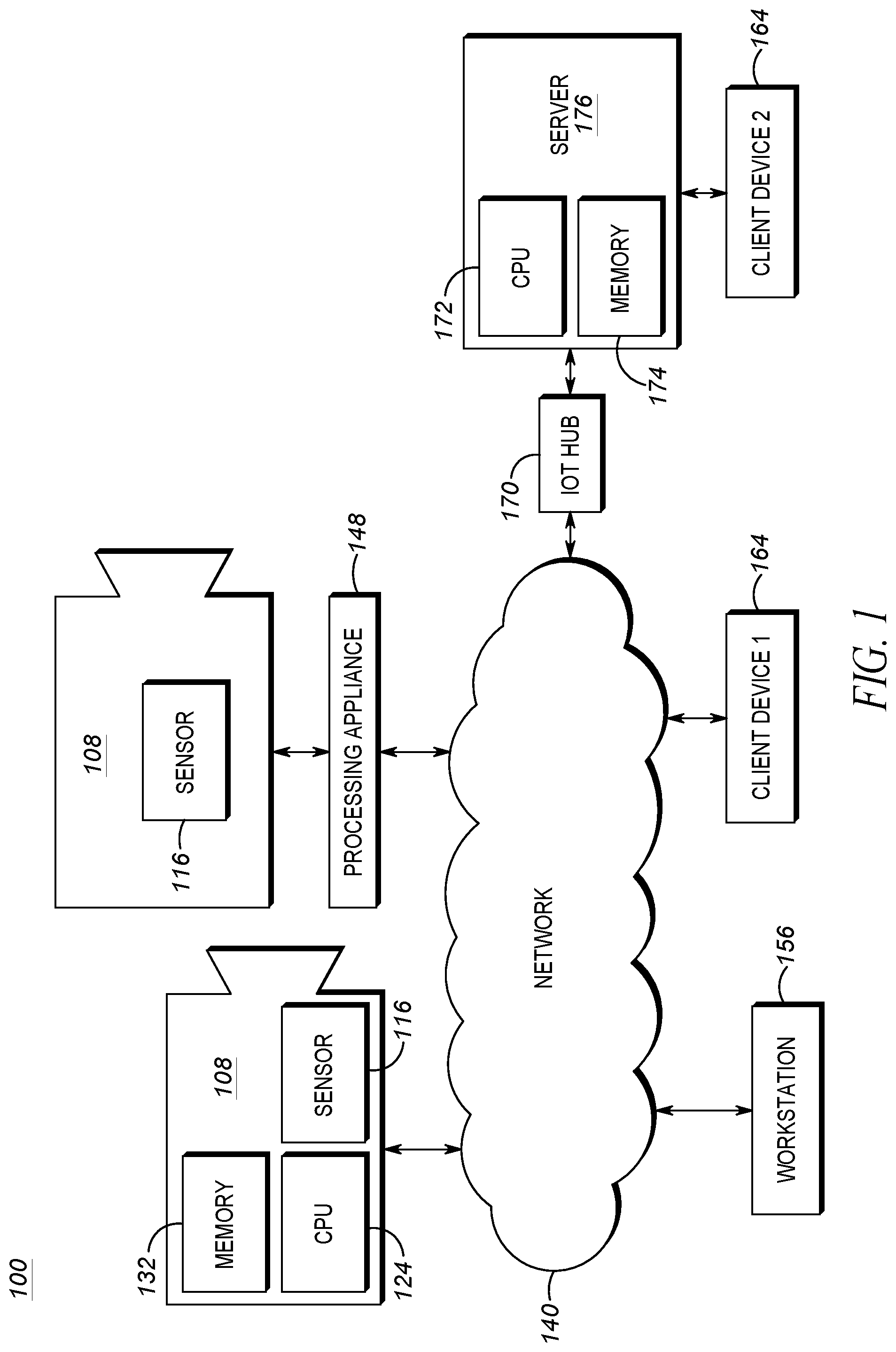 Patent US12316946 — Method, system and computer program product for divided processing in providing object detection focus — Figure 1