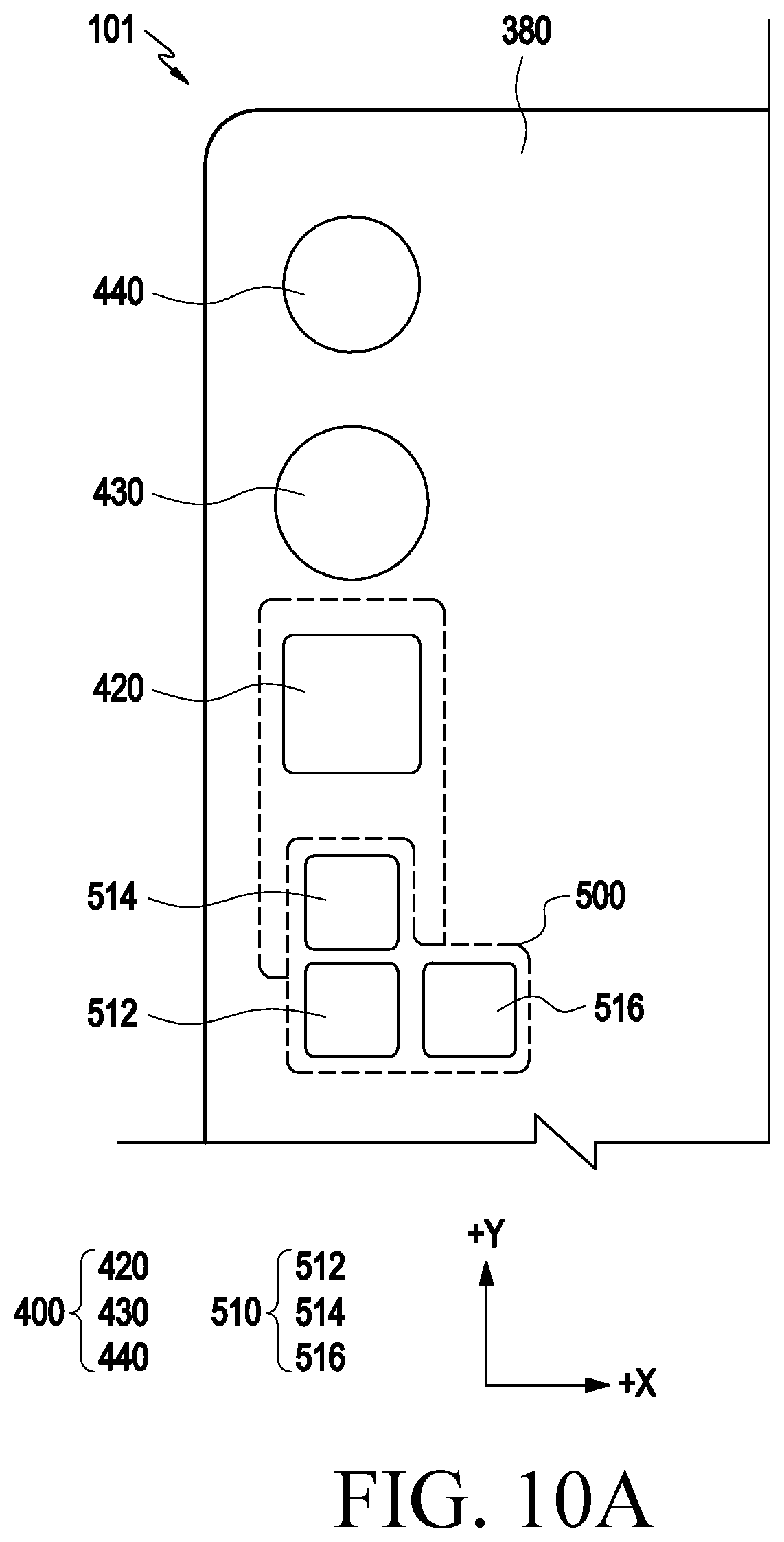 Patent US12316947 Figure 10 – Electronic device comprising antenna module disposed in camera module