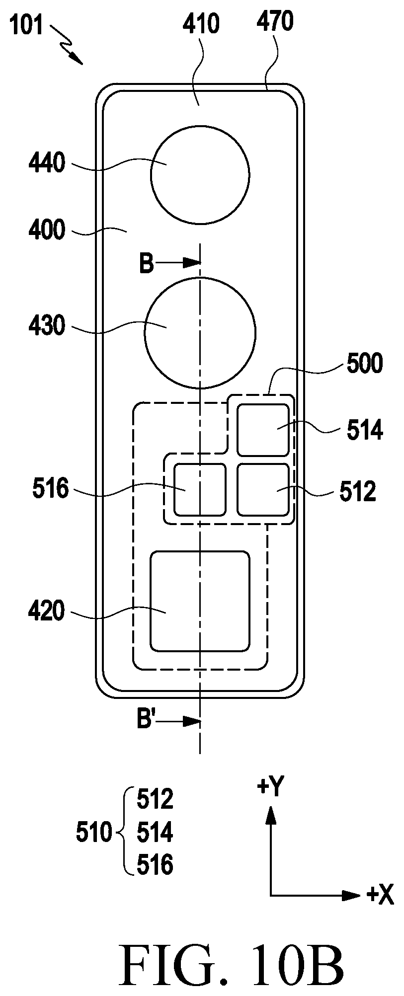 Patent US12316947 Figure 11 – Electronic device comprising antenna module disposed in camera module