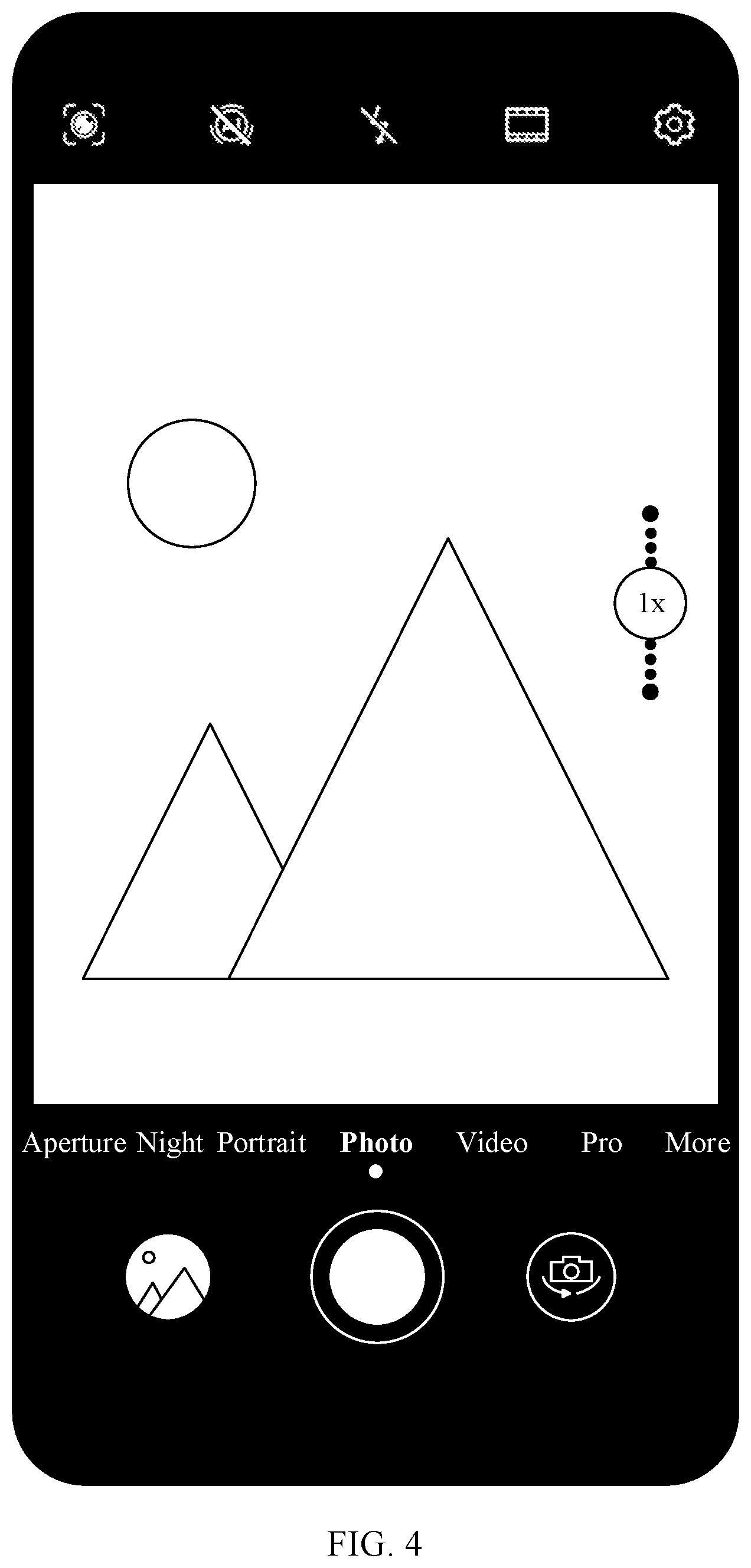 Patent US12316952 Figure 4 – Photo preview method, electronic device, and storage medium
