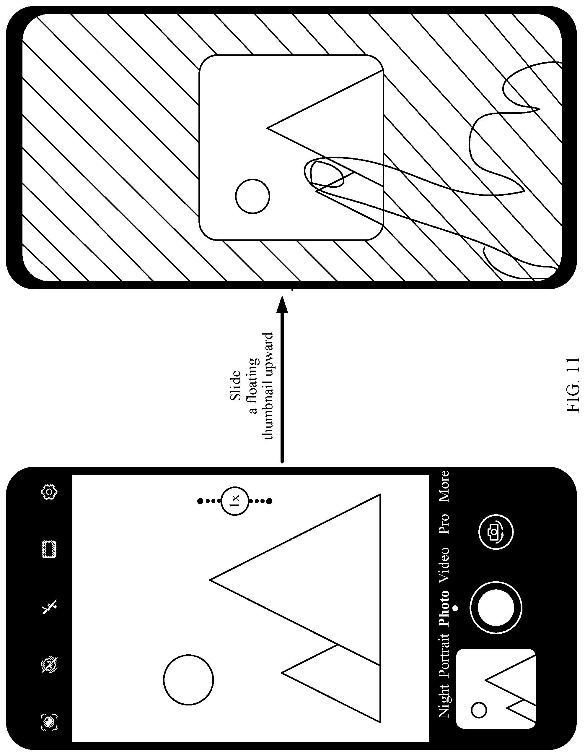 Patent US12316952 Figure 11 – Photo preview method, electronic device, and storage medium