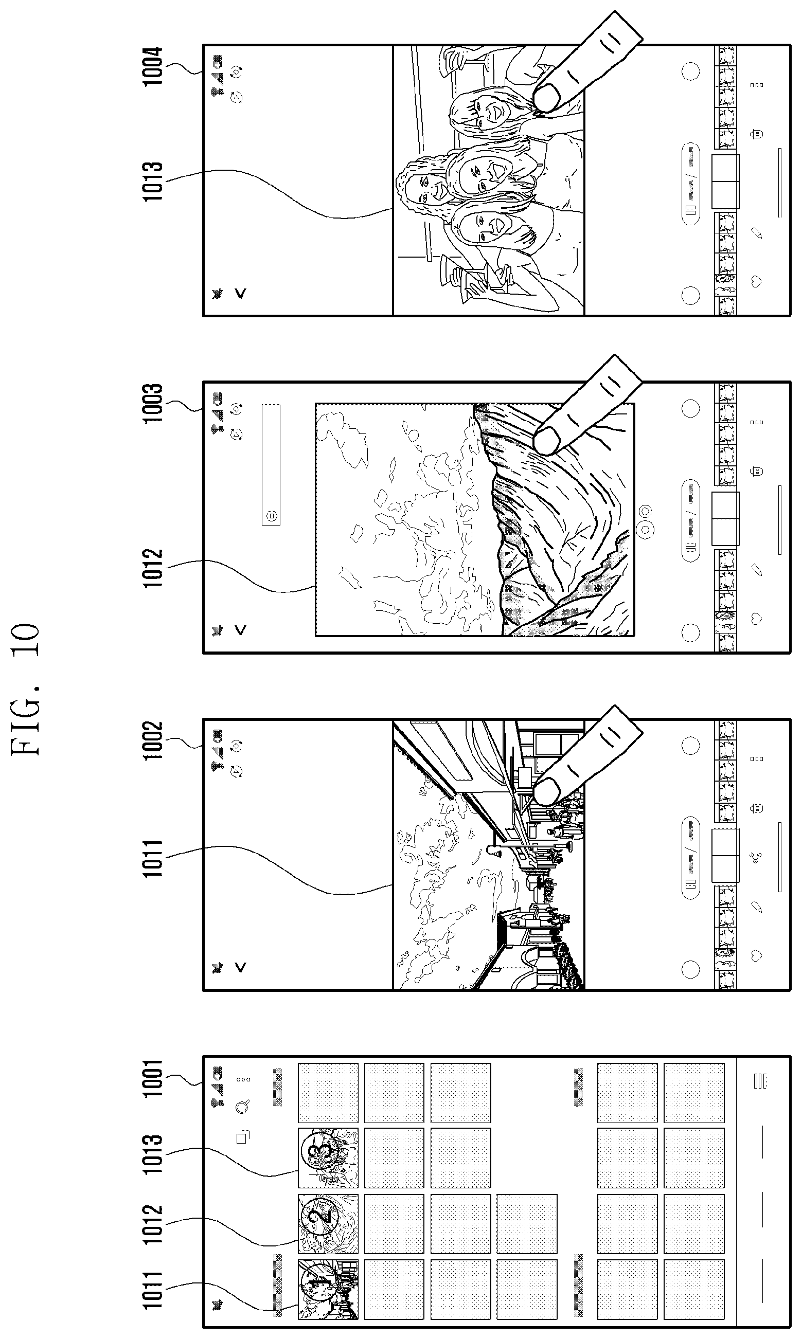 Patent US12316954 Figure 11 – Electronic device including plurality of cameras and method of operating the same