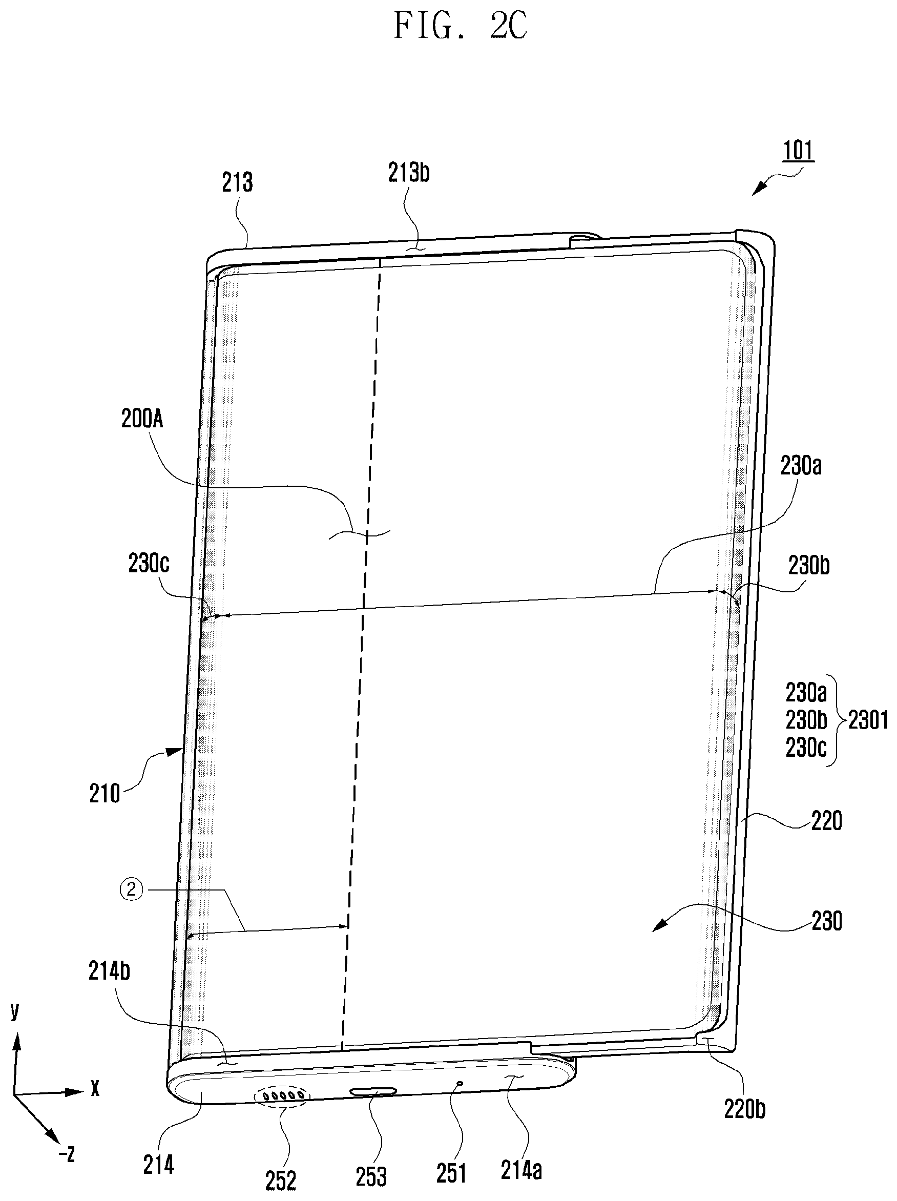 Patent US12316955 Figure 4 – Flexible electronic device, and method for operating camera view screen