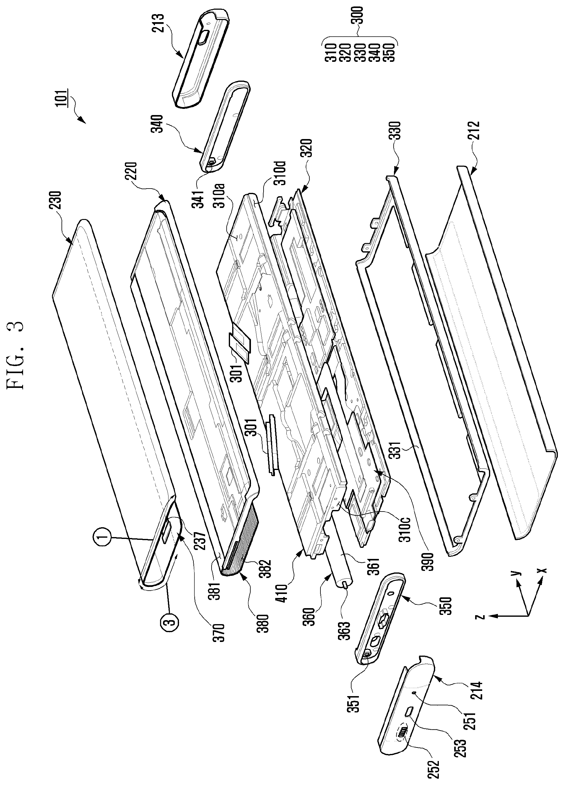 Patent US12316955 Figure 6 – Flexible electronic device, and method for operating camera view screen
