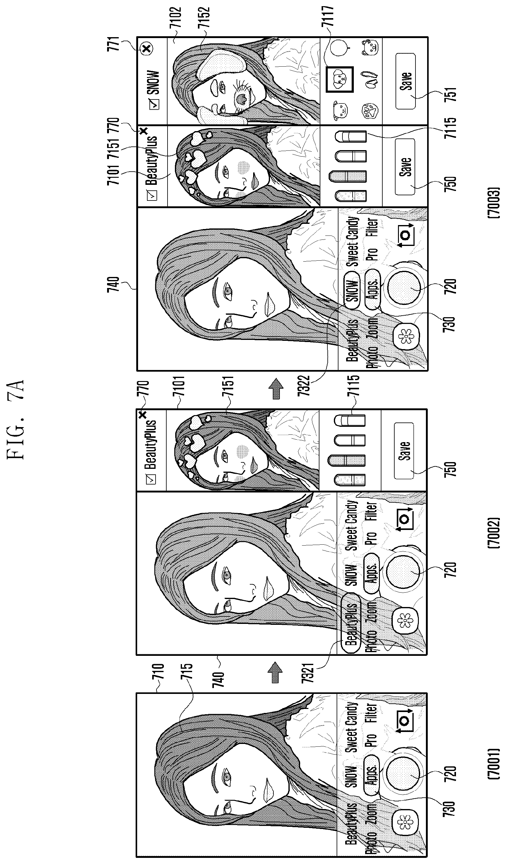 Patent US12316955 Figure 16 – Flexible electronic device, and method for operating camera view screen