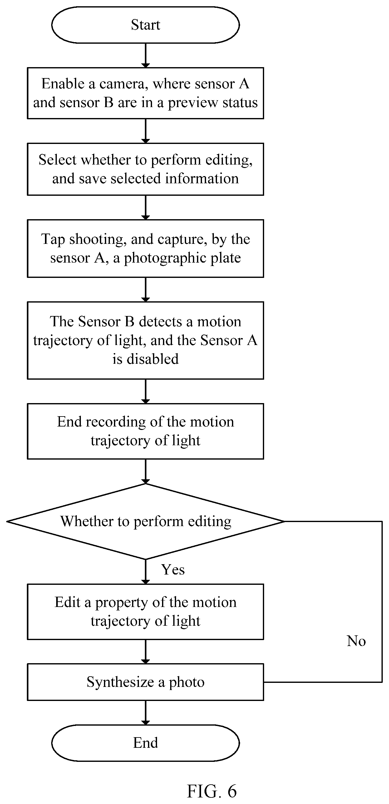 Patent US12316956 Figure 5 – Shooting method, shooting apparatus, and electronic device