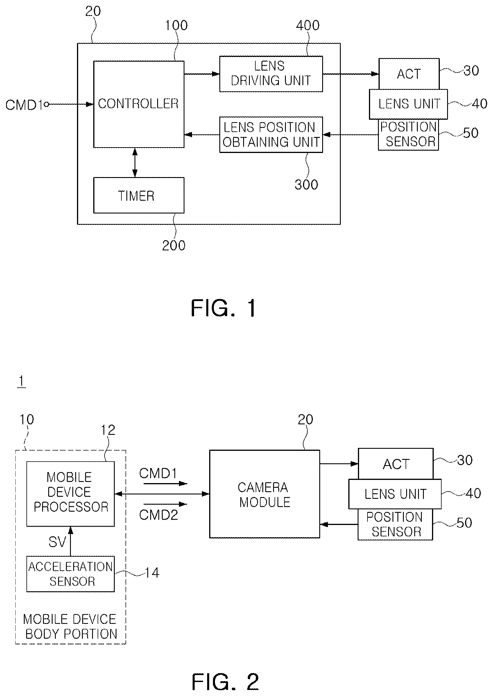 Patent US12316960 Figure 1 – Camera module and mobile device