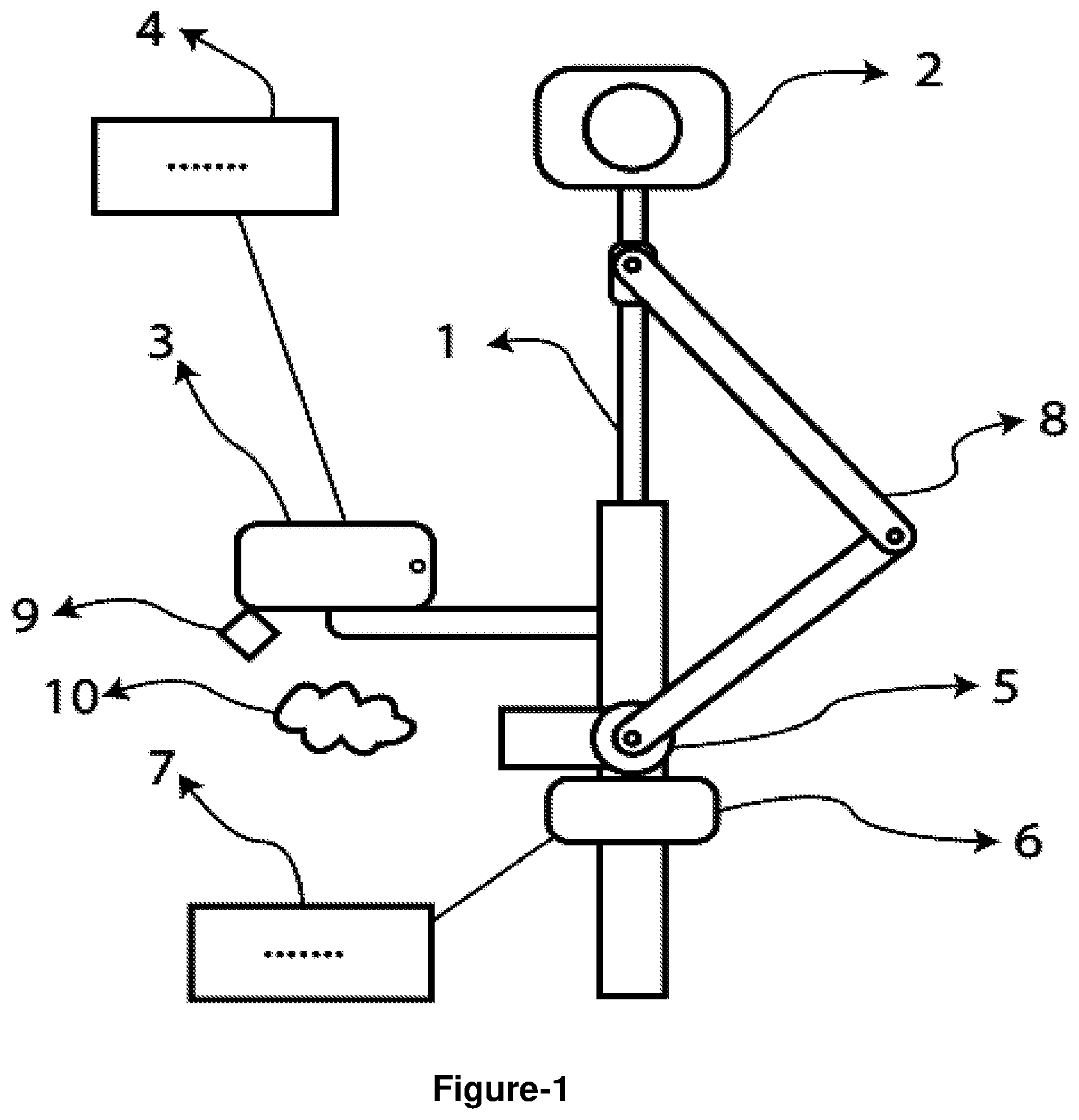 Patent US12316967 Figure 1 – Multi-axis camera stabilization system and operation method