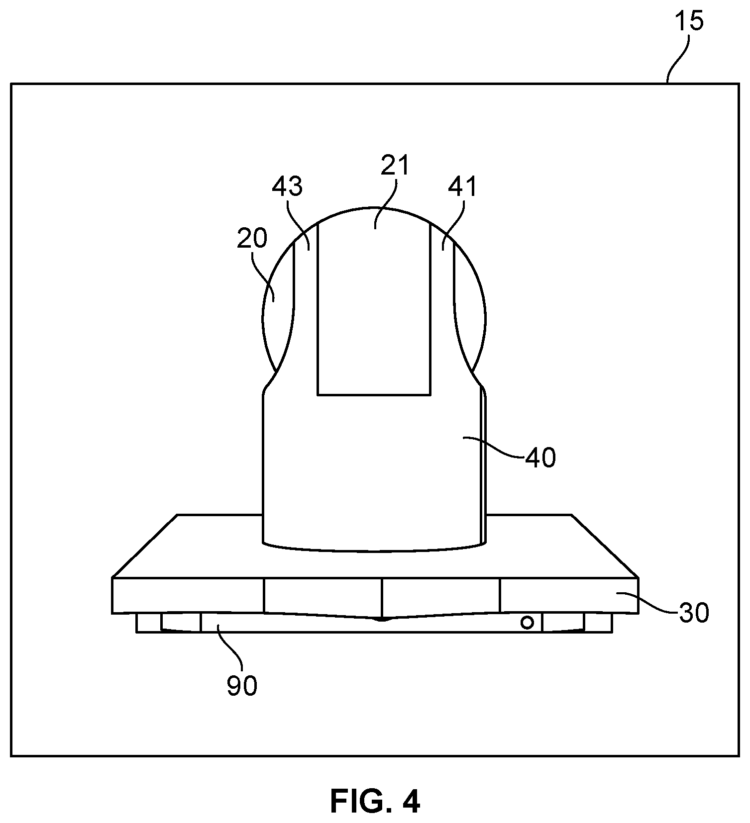 Patent US12316972 Figure 4 – Autonomous positioning system for interchangeable camera devices