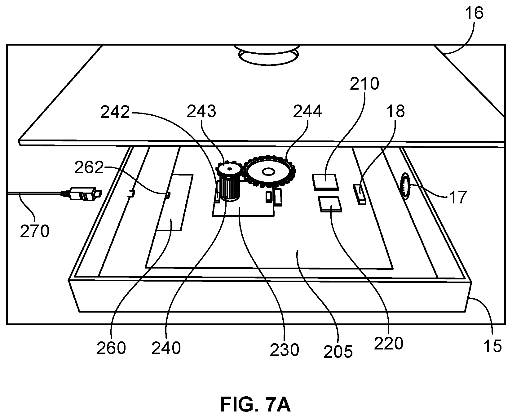 Patent US12316972 Figure 7 – Autonomous positioning system for interchangeable camera devices