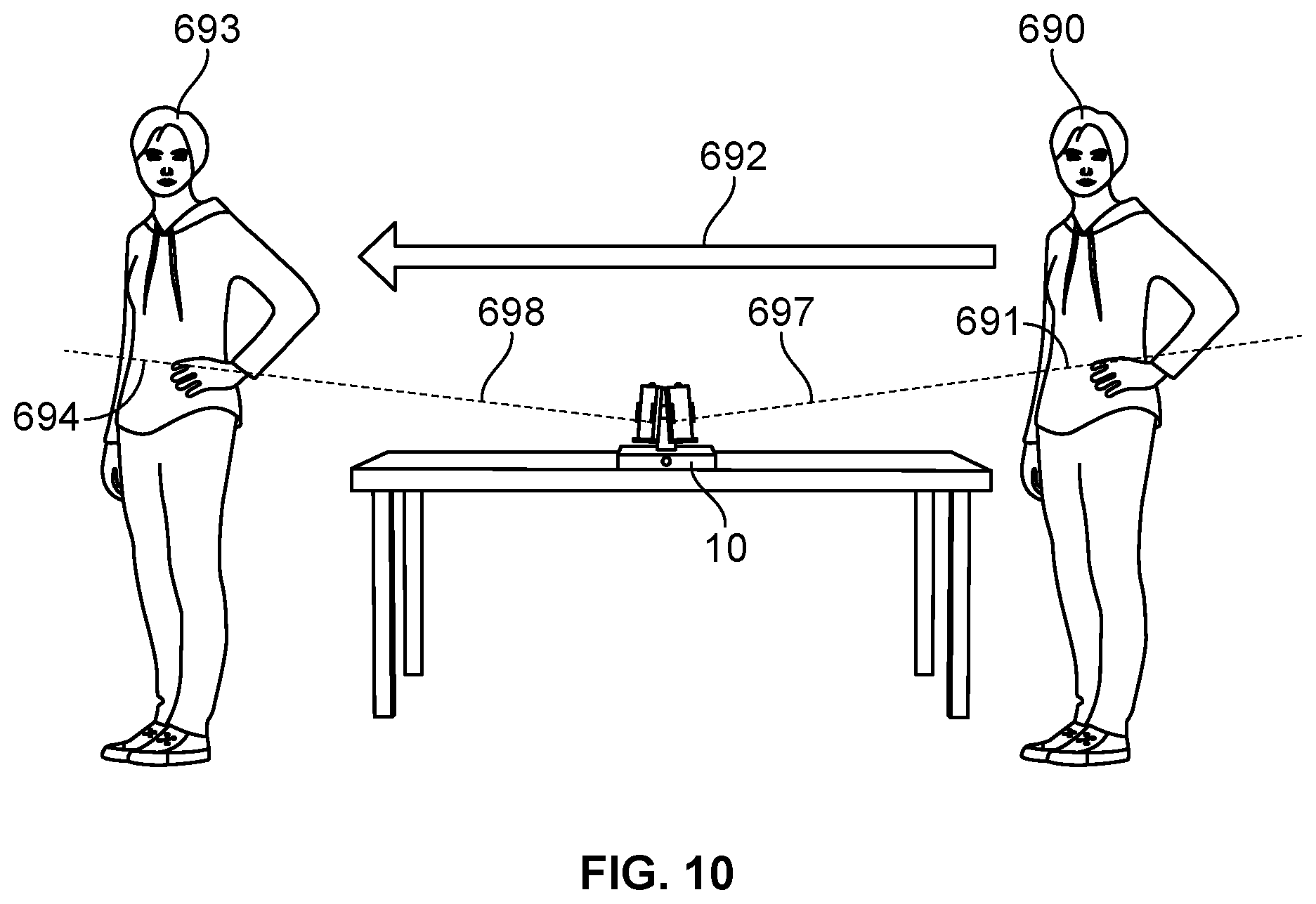Patent US12316972 Figure 11 – Autonomous positioning system for interchangeable camera devices