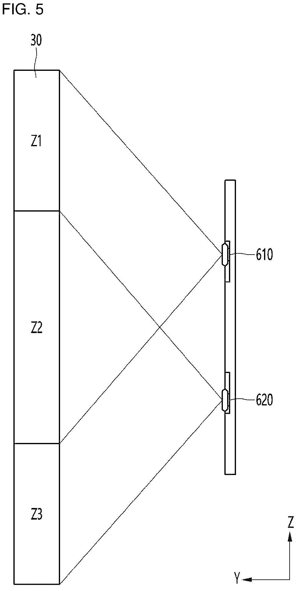 Patent US12316983 Figure 5 – Refrigerator