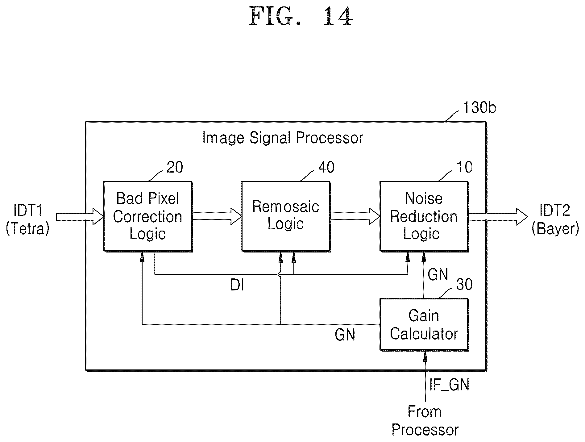 Patent US12316985 Figure 18 – Image sensor including image signal processor and operating method of the image sensor