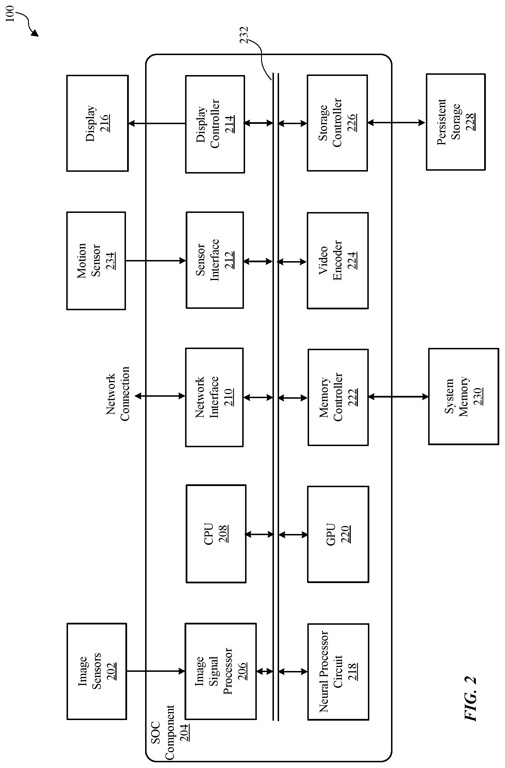 Patent US12316986 Figure 2 – Circuit for performing optical image stabilization before lens shading correction