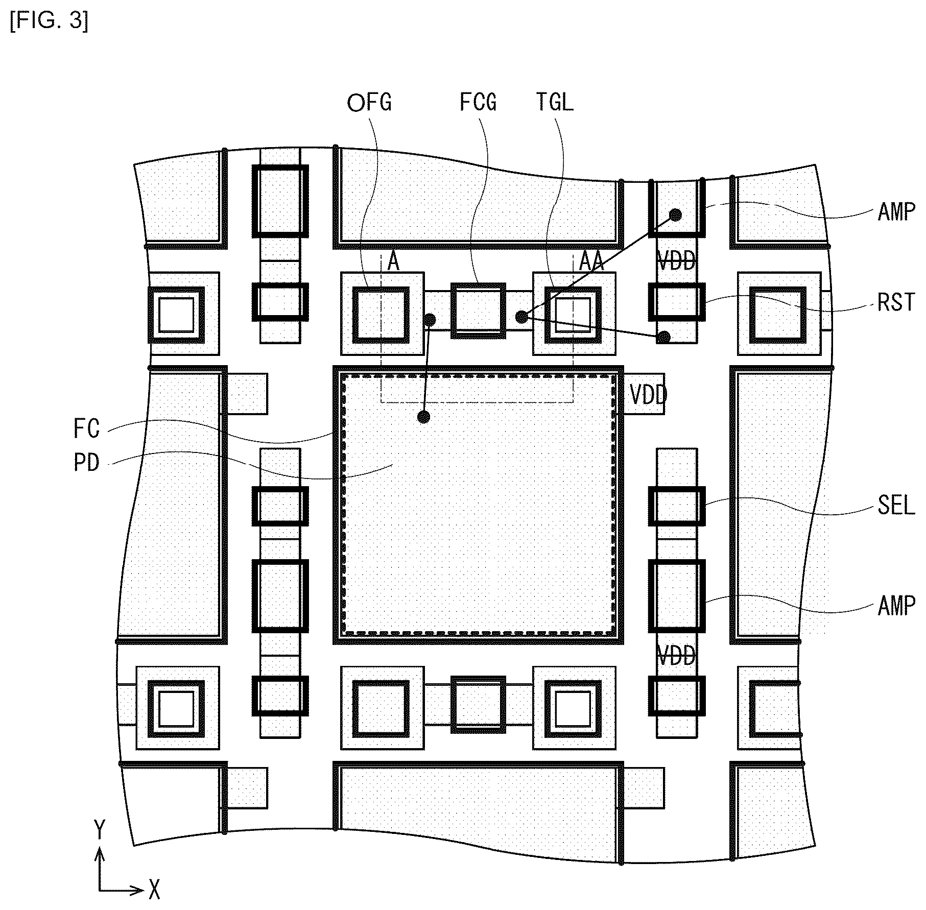 Patent US12316987 Figure 3 – Solid-state imaging device