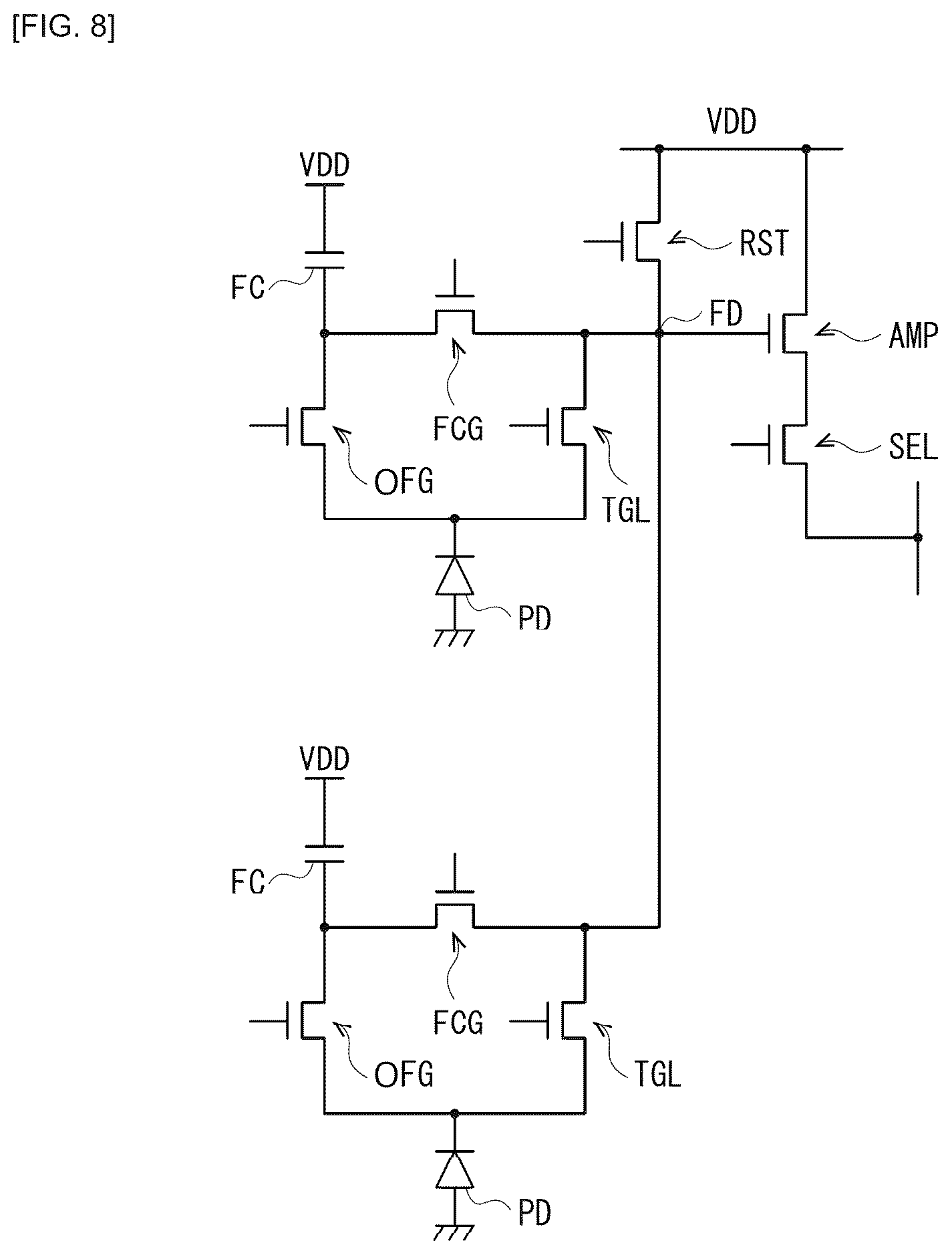 Patent US12316987 Figure 7 – Solid-state imaging device