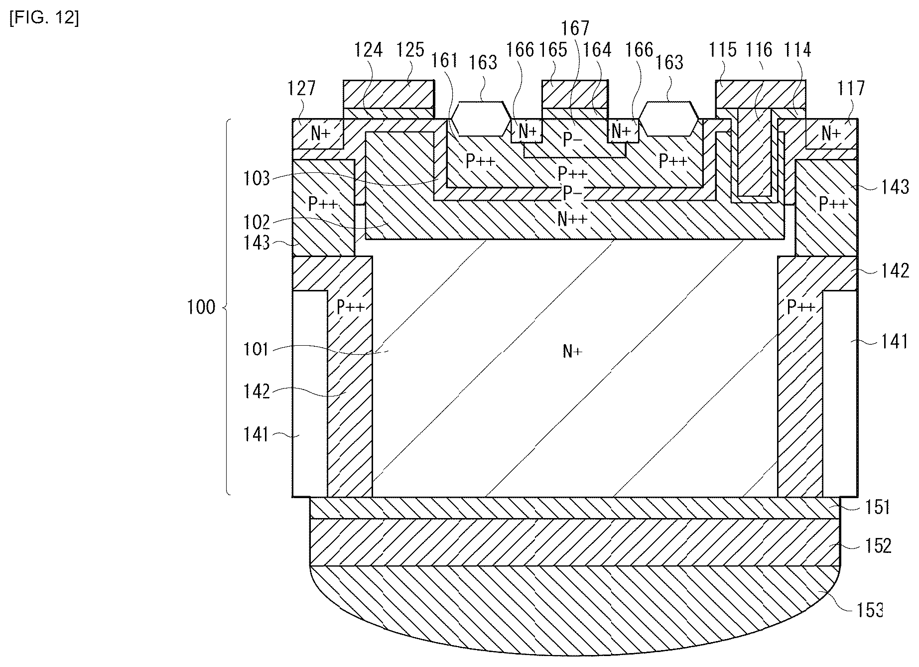 Patent US12316987 Figure 11 – Solid-state imaging device