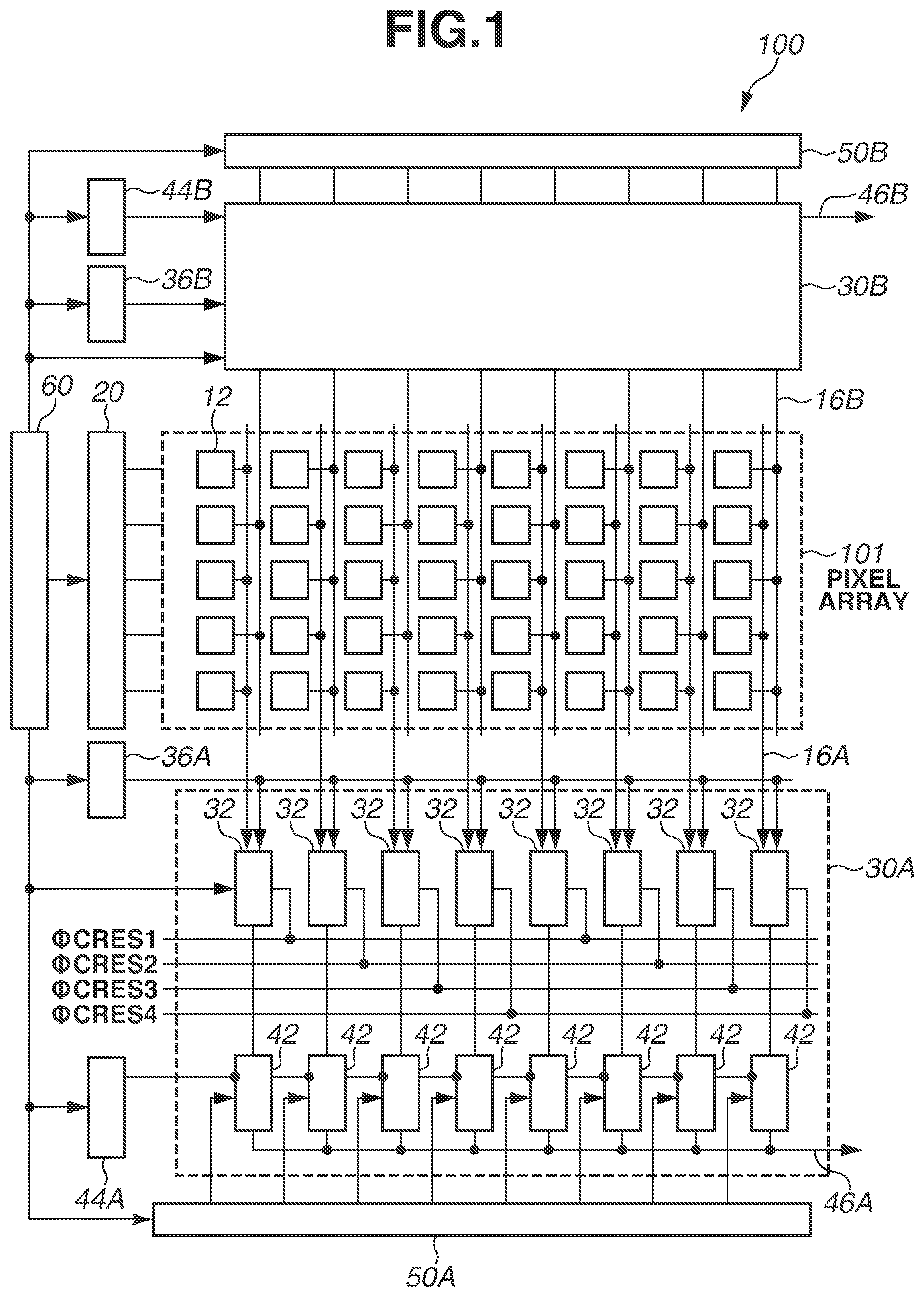Patent US12316989 Figure 1 – Driving method for AD conversion circuit, AD conversion circuit, photoelectric conversion device, and apparatus